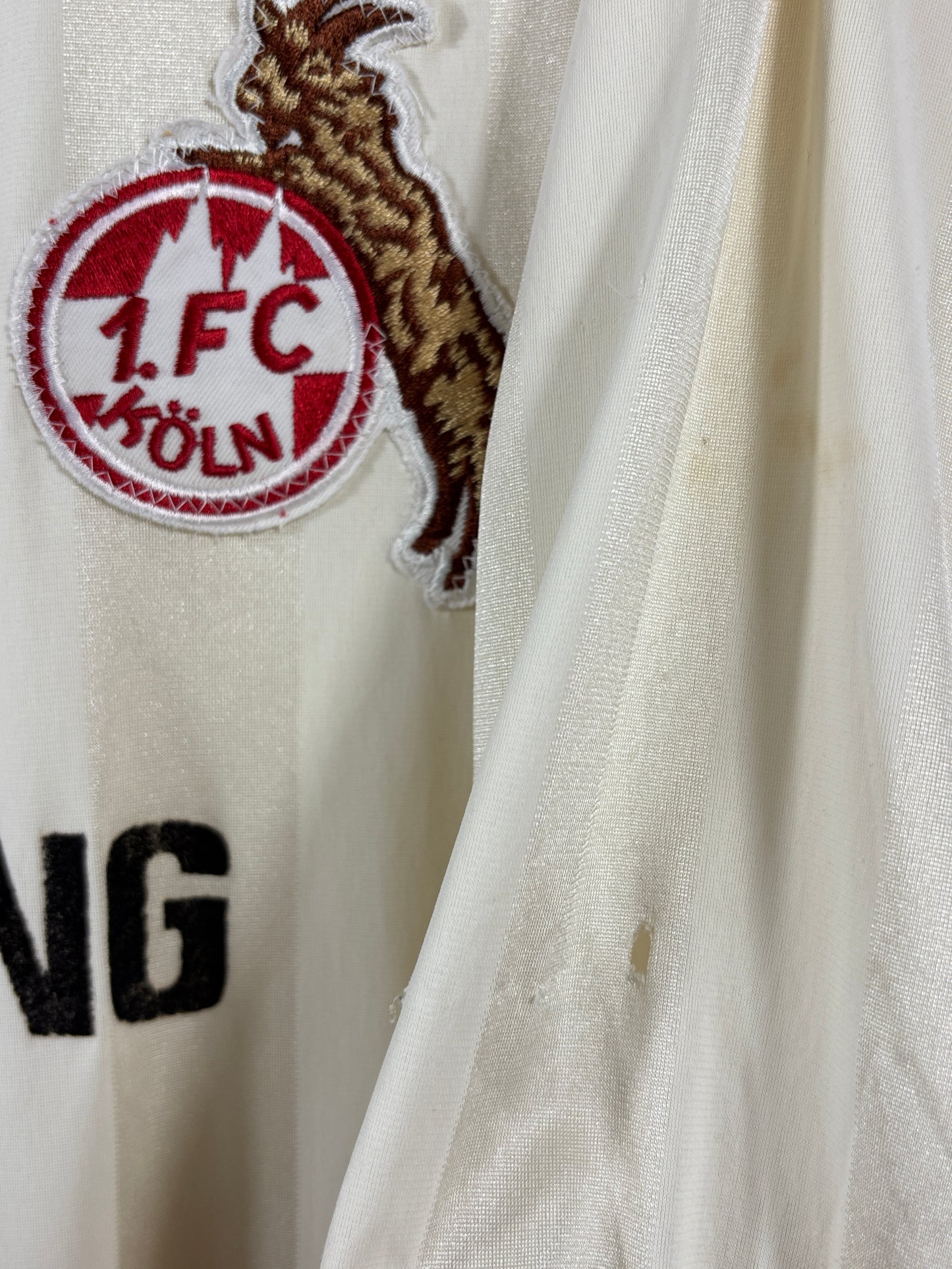 1. FC Köln 1988/1989 Heimtrikot Samsung – L/XL