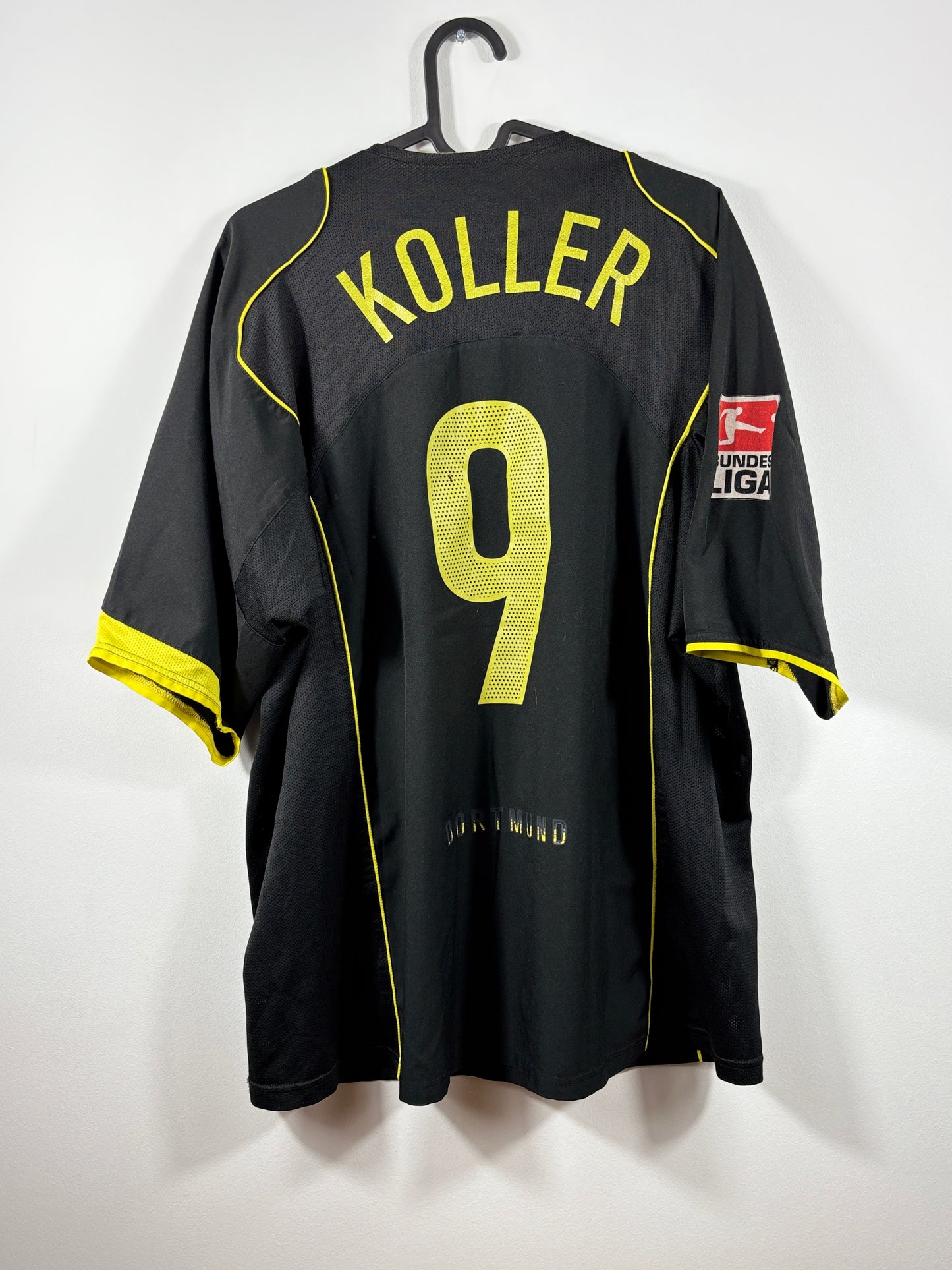 BVB Borussia Dortmund 2004/2005 Auswärtstrikot - L/XL - #9 Koller