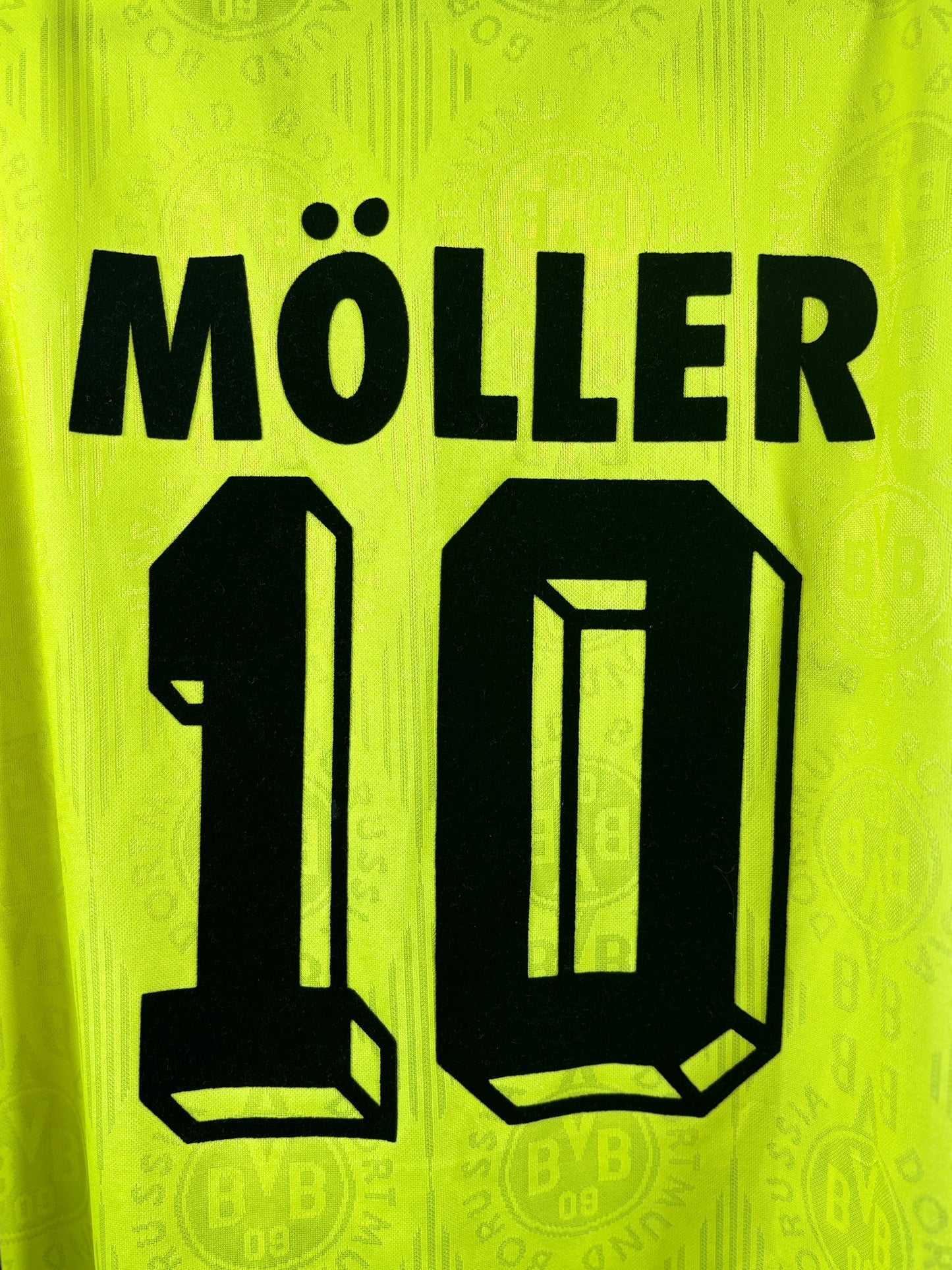 BVB Borussia Dortmund 1996/1997 Heimtrikot - XL - #10 Möller