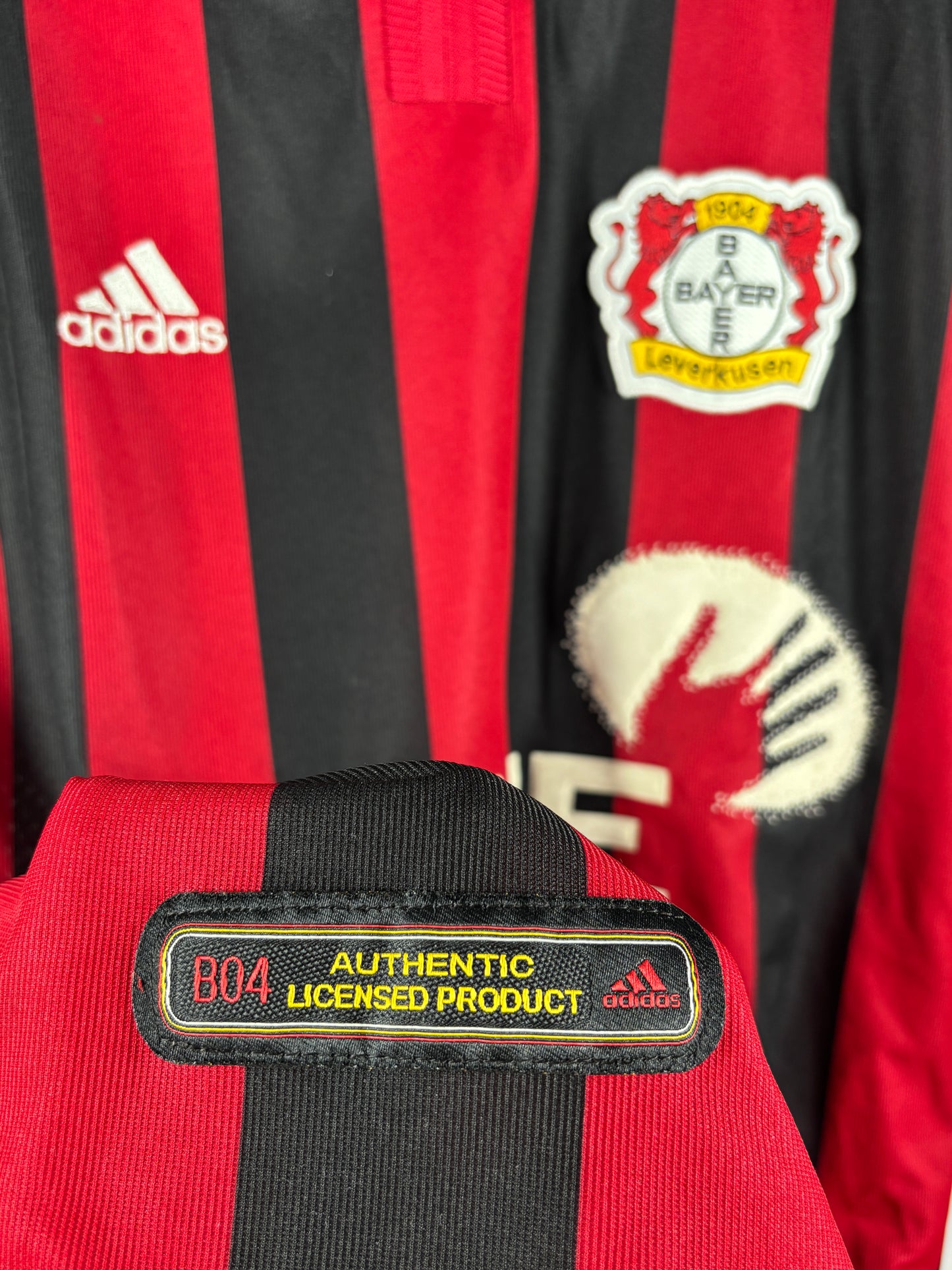 Bayer 04 Leverkusen 2001/2002 Heimtrikot - L - #9 Kirsten