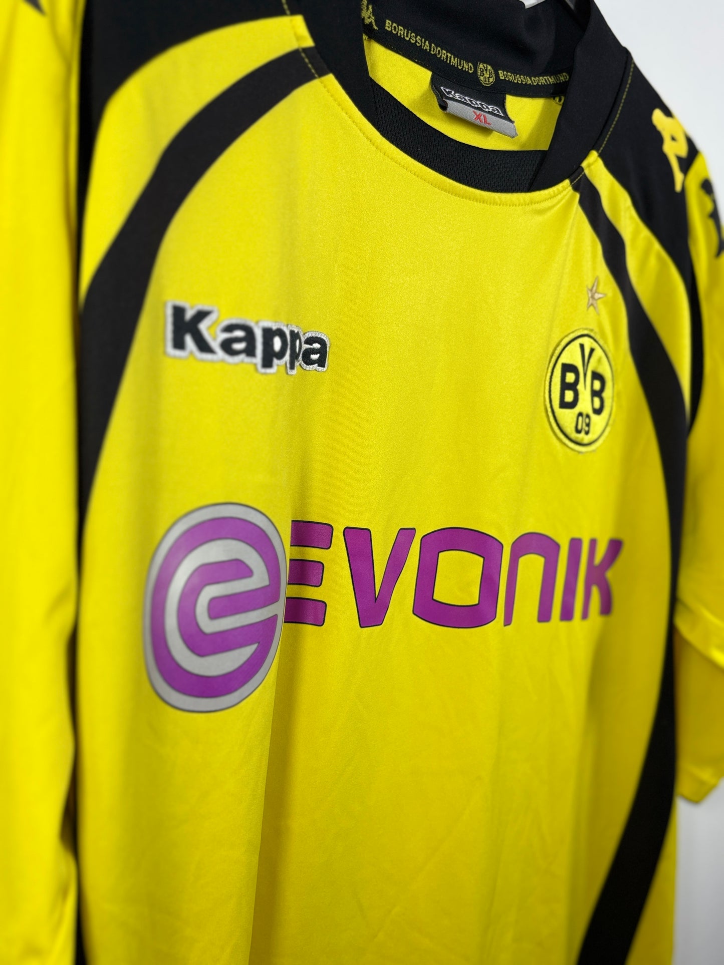 BVB Borussia Dortmund 2009/2010 Heimtrikot - XL - #18 Barrios