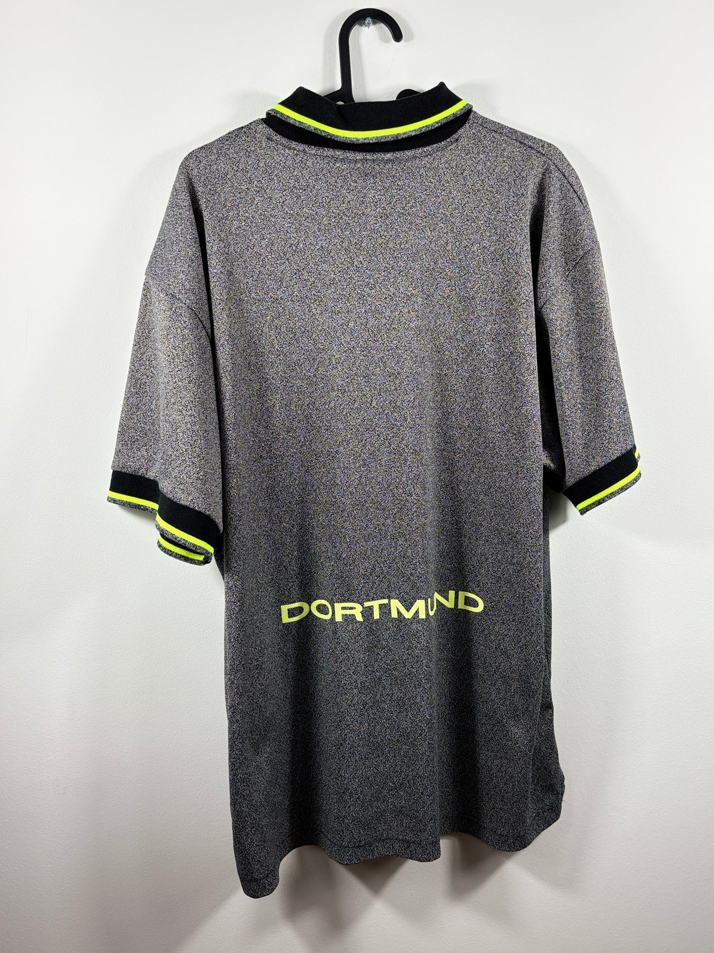 BVB Borussia Dortmund 1997/1998 Auswärtstrikot- L (DEFEKT)