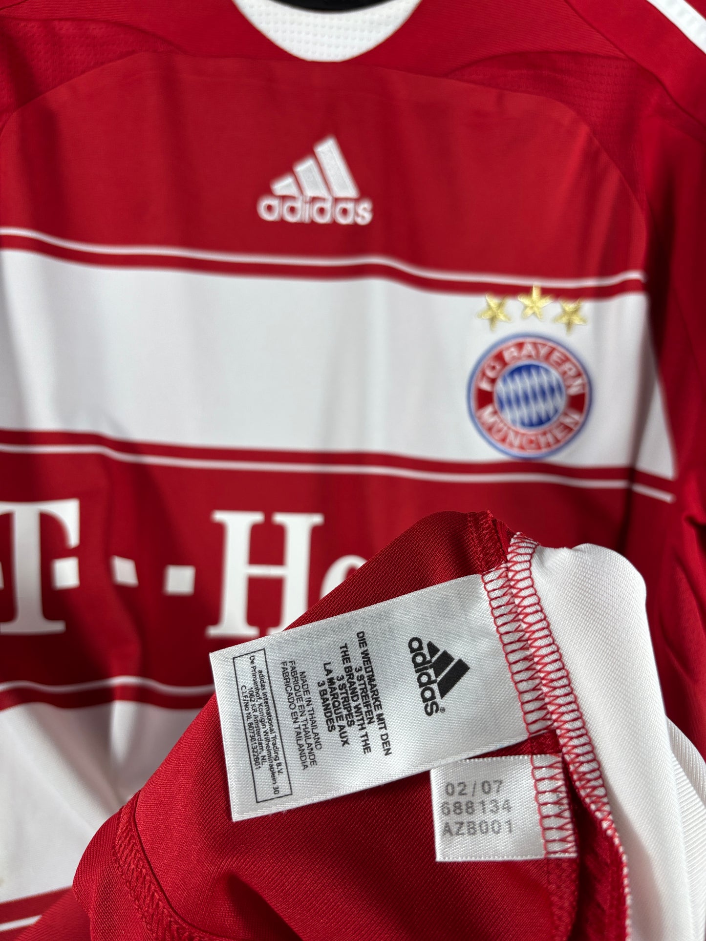 FC Bayern München 2007/2008/2009 Heimtrikot - L - #11 Podolski