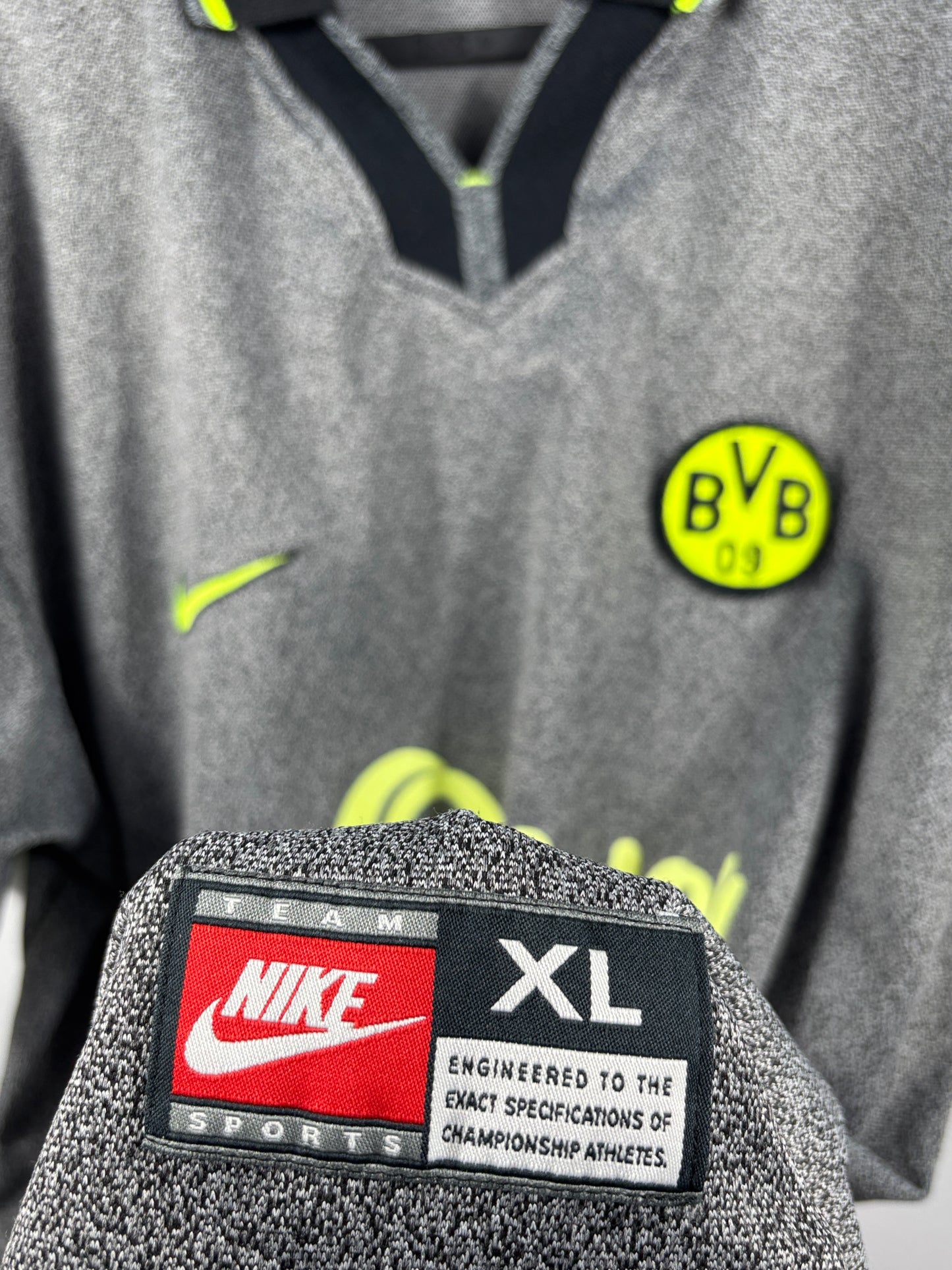 BVB Borussia Dortmund 1997/1998 Auswärtstrikot - XL