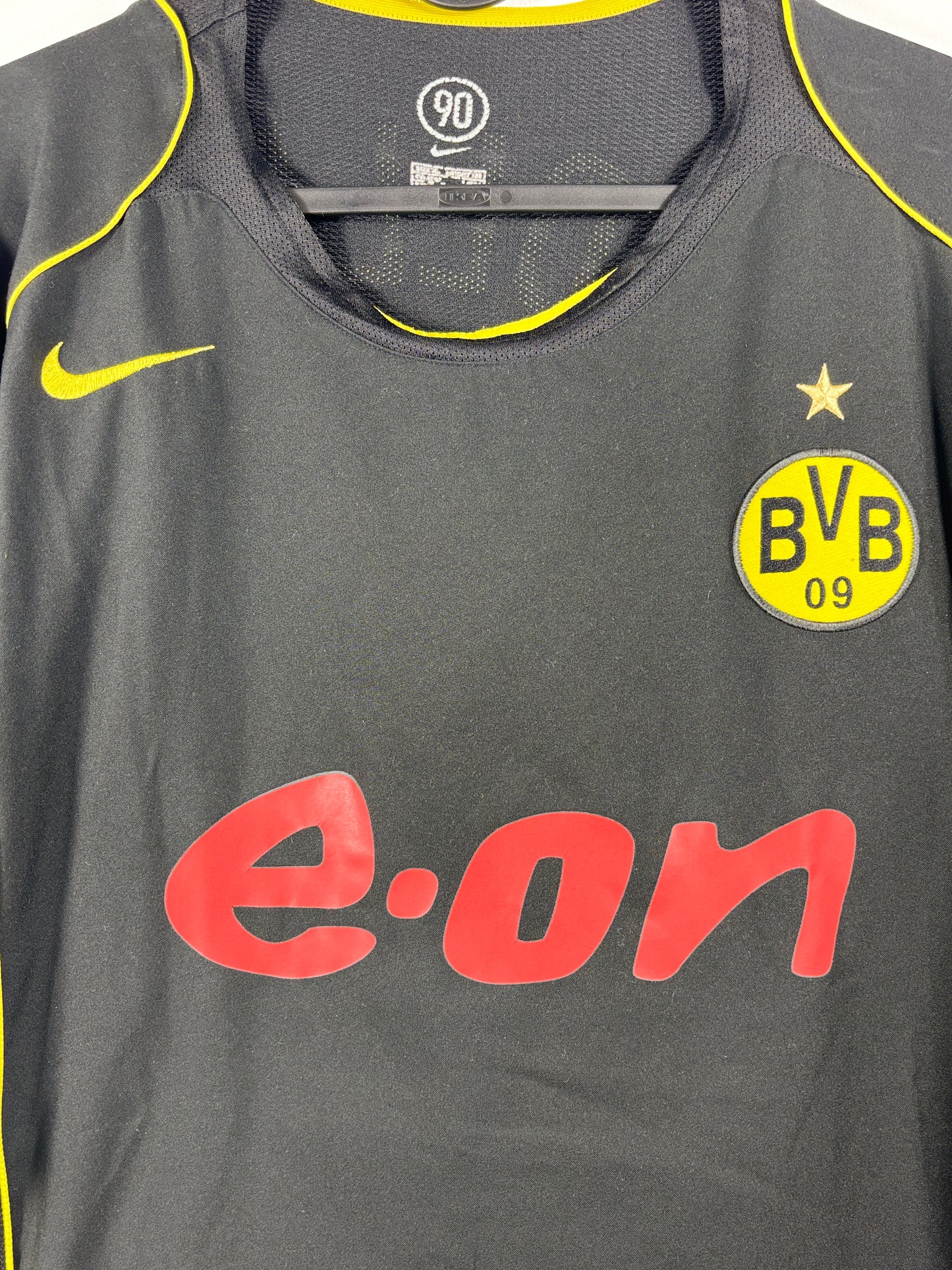 BVB Borussia Dortmund 2004/2005 Auswärtstrikot - L/XL - #9 Koller