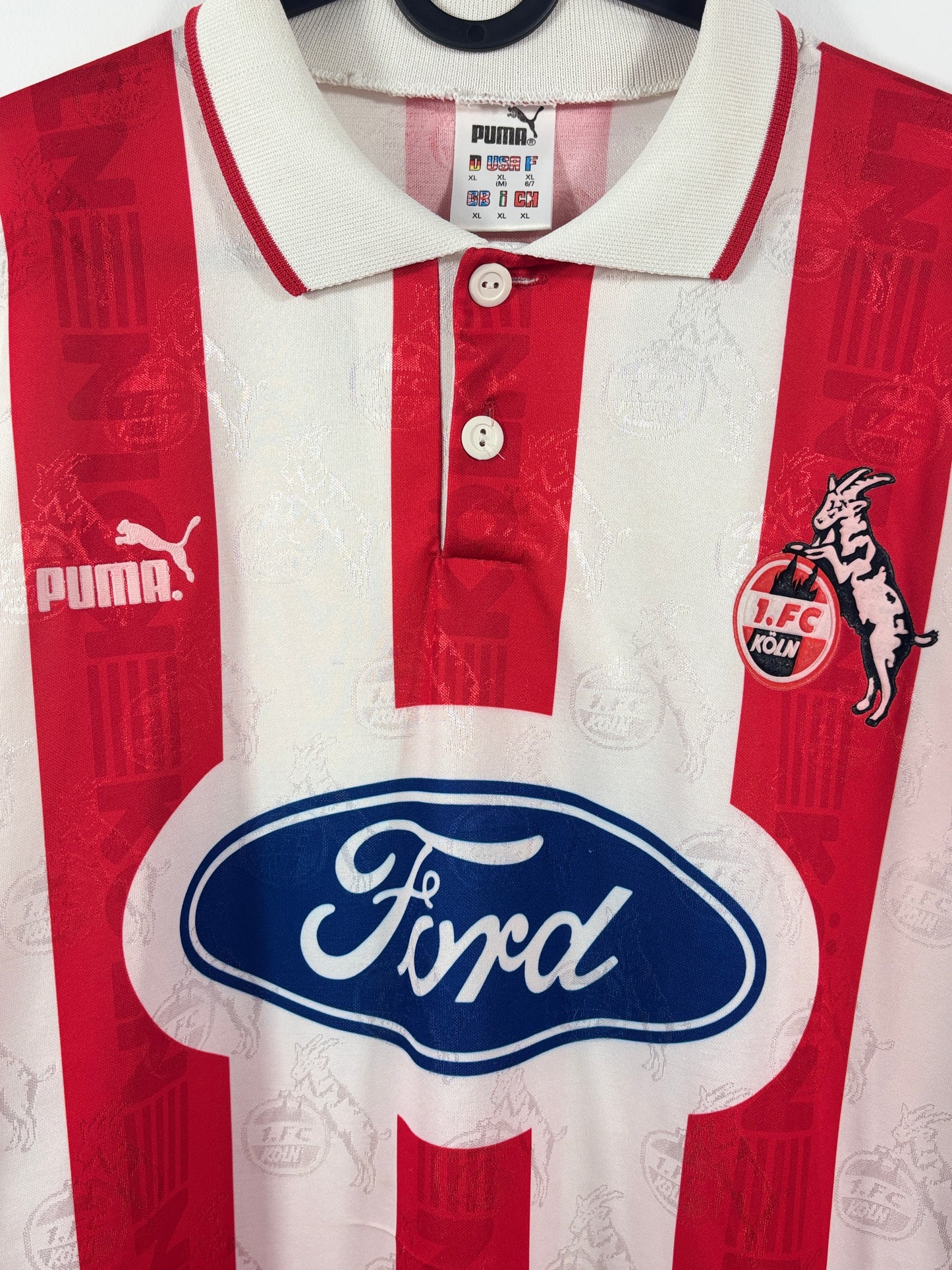 1. FC Köln 1995/1996 Heimtrikot Ford – XL