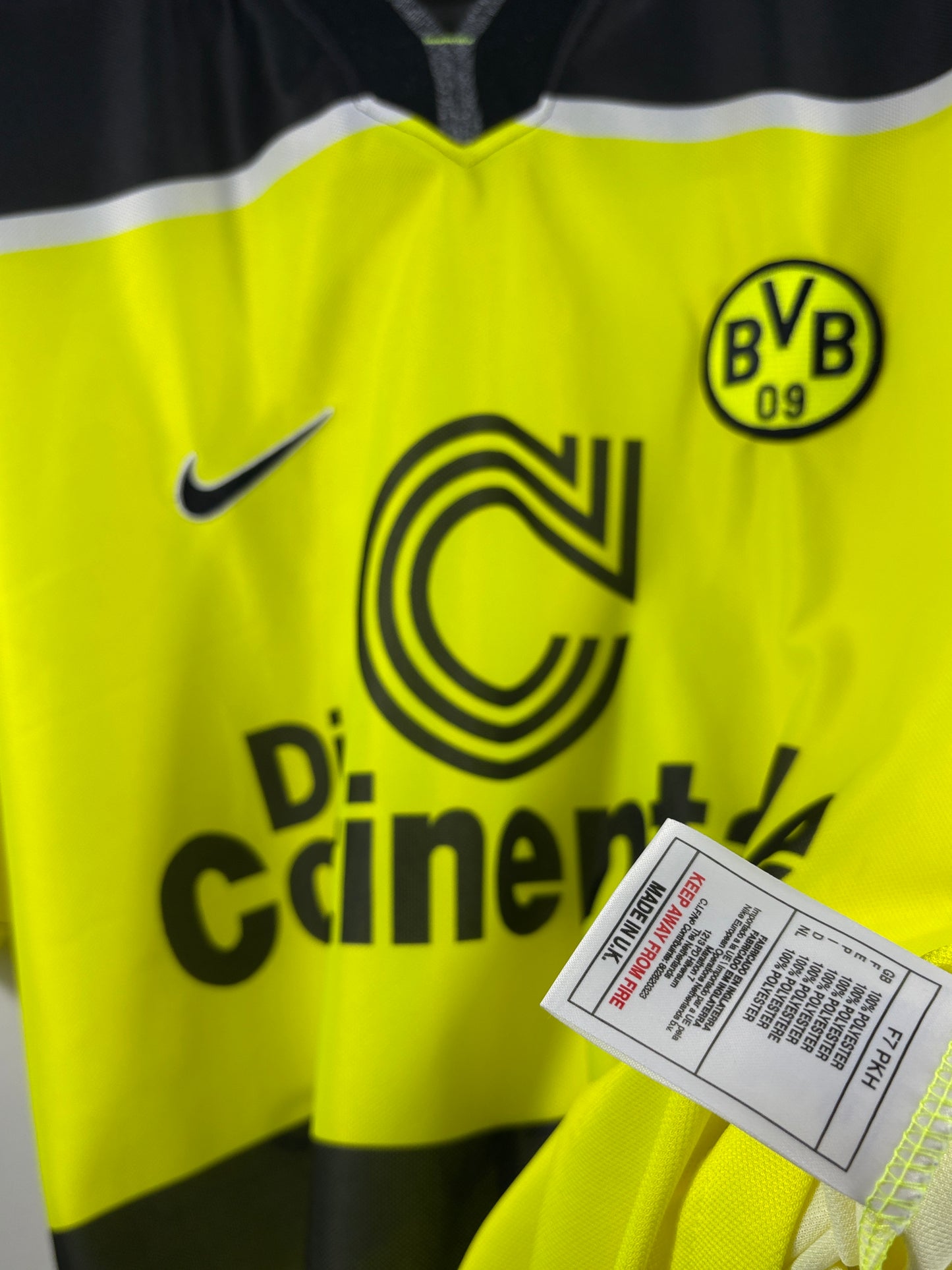 BVB Borussia Dortmund 1997/1998 Heimtrikot - L