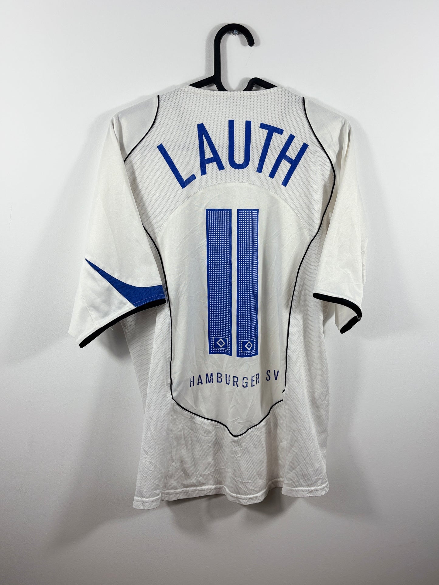 Hamburger SV 2004/2005 Auswärtstrikot - M - #11 Lauth