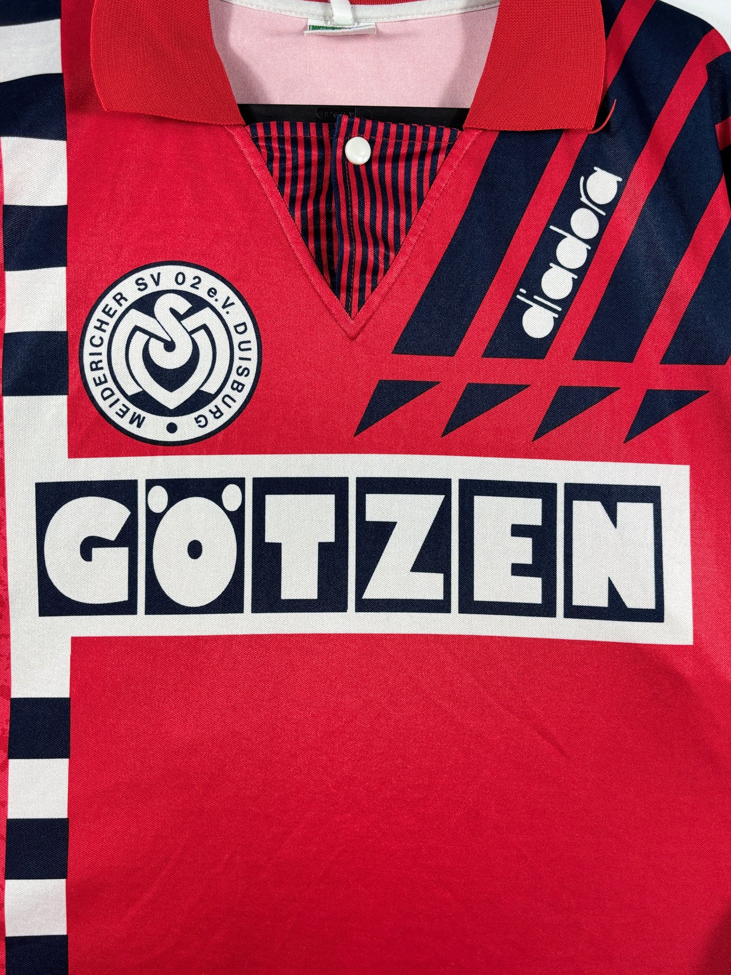 MSV Duisburg 1995/1996 Auswärtstrikot Langarm – XXL - #20