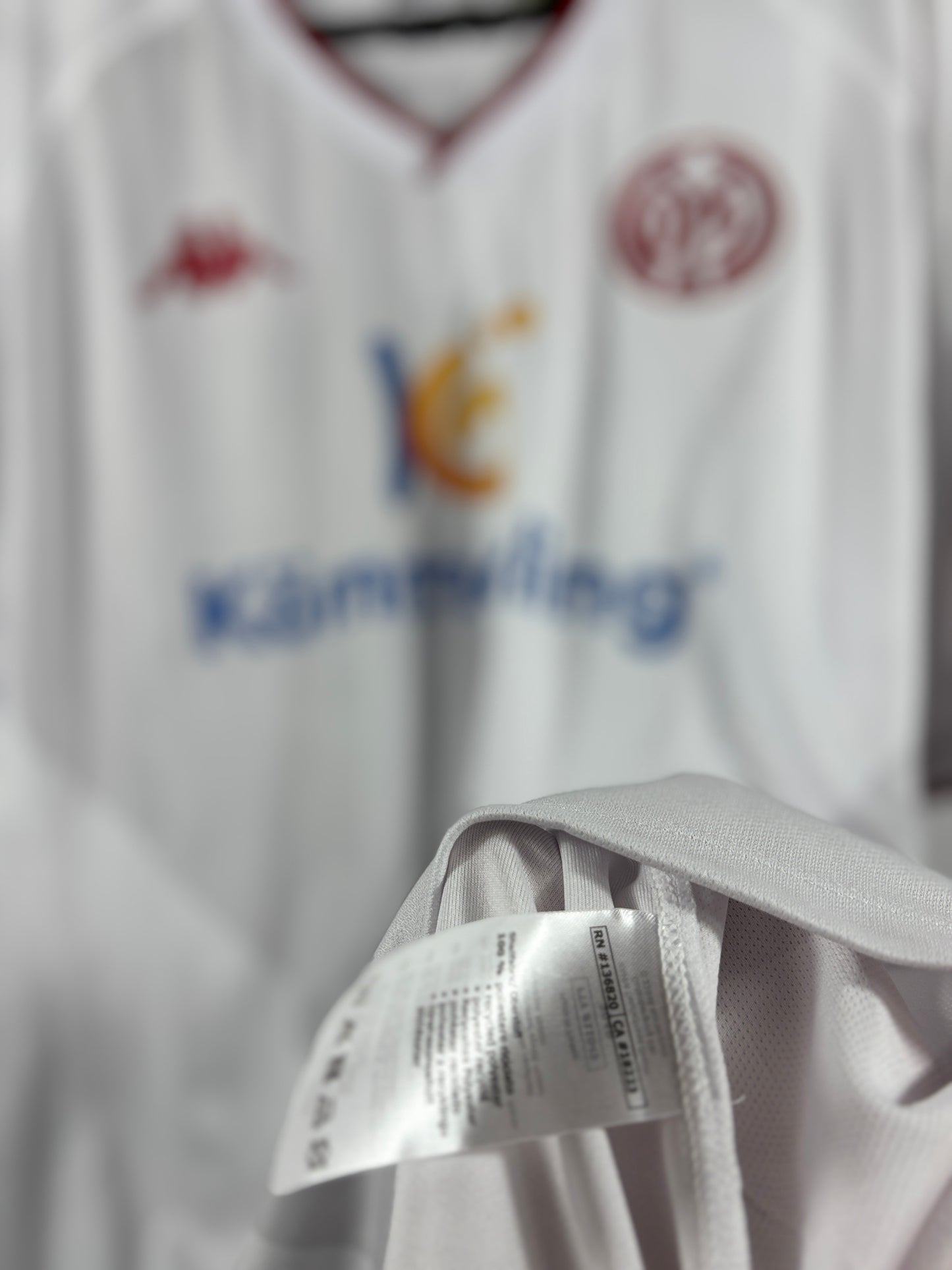 1. FSV Mainz 05 2022/2023 Auswärtstrikot - XL - #17 Ajorque (Matchprepared & signiert)