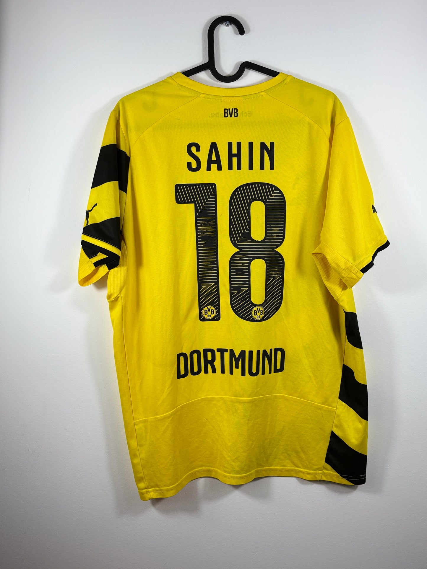 BVB Borussia Dortmund 2014/2015 Heimtrikot - L - #18 Sahin