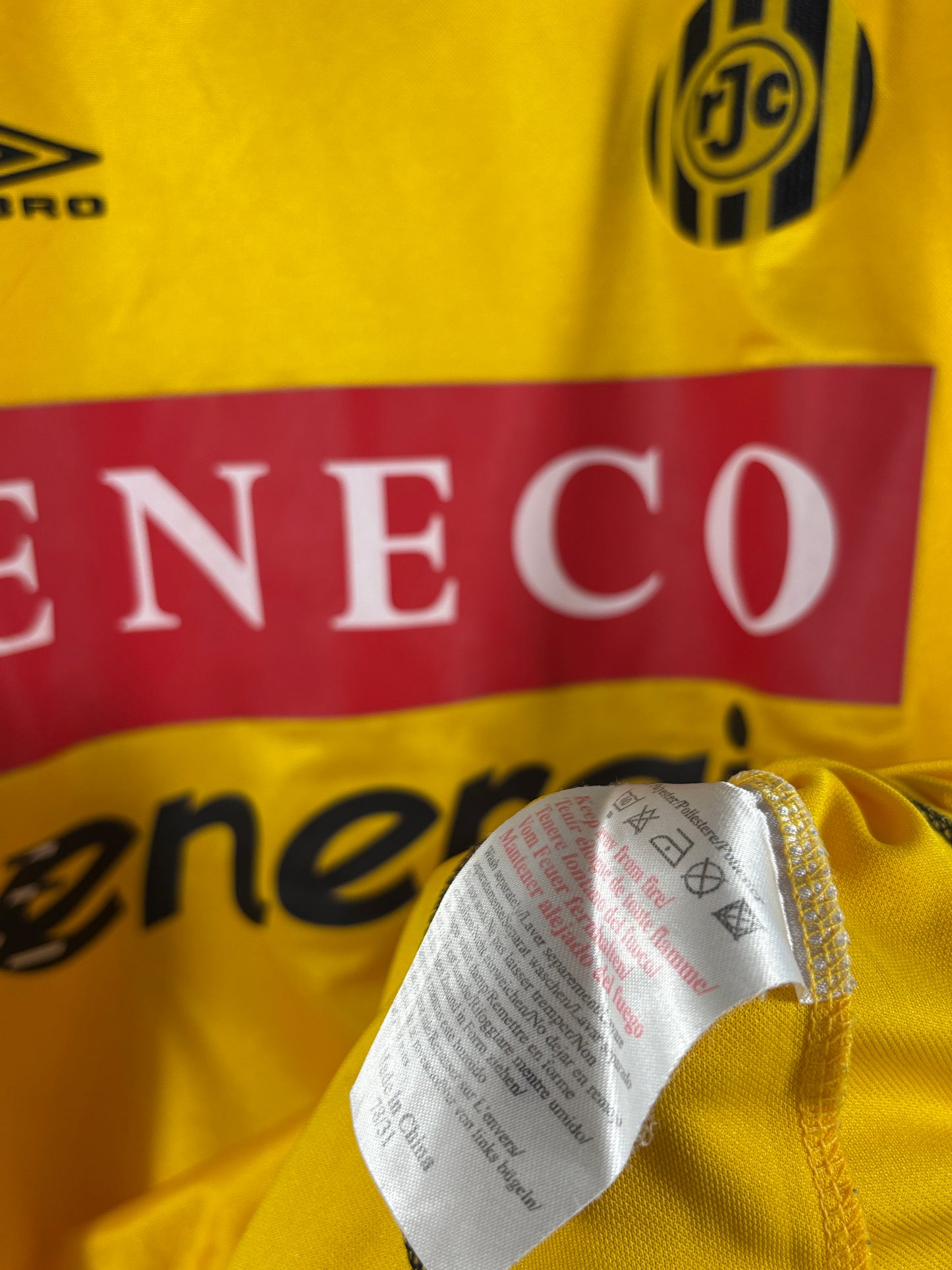 Roda JC Kerkrade 2003/2004 Heimtrikot  - XL - #14 v. Dessel (Matchworn)