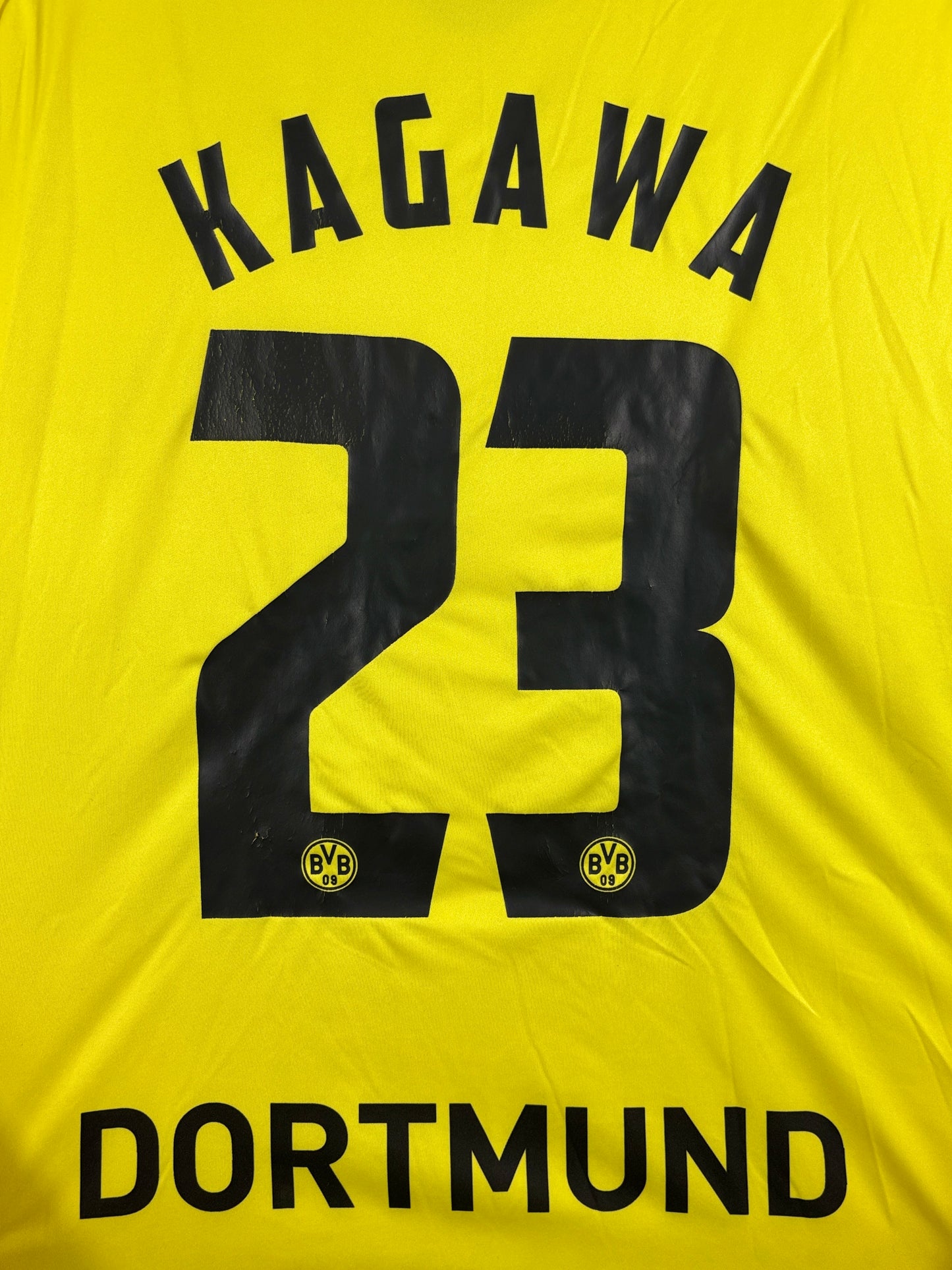 BVB Borussia Dortmund 2011/2012 Heimtrikot - L - #23 Kagawa