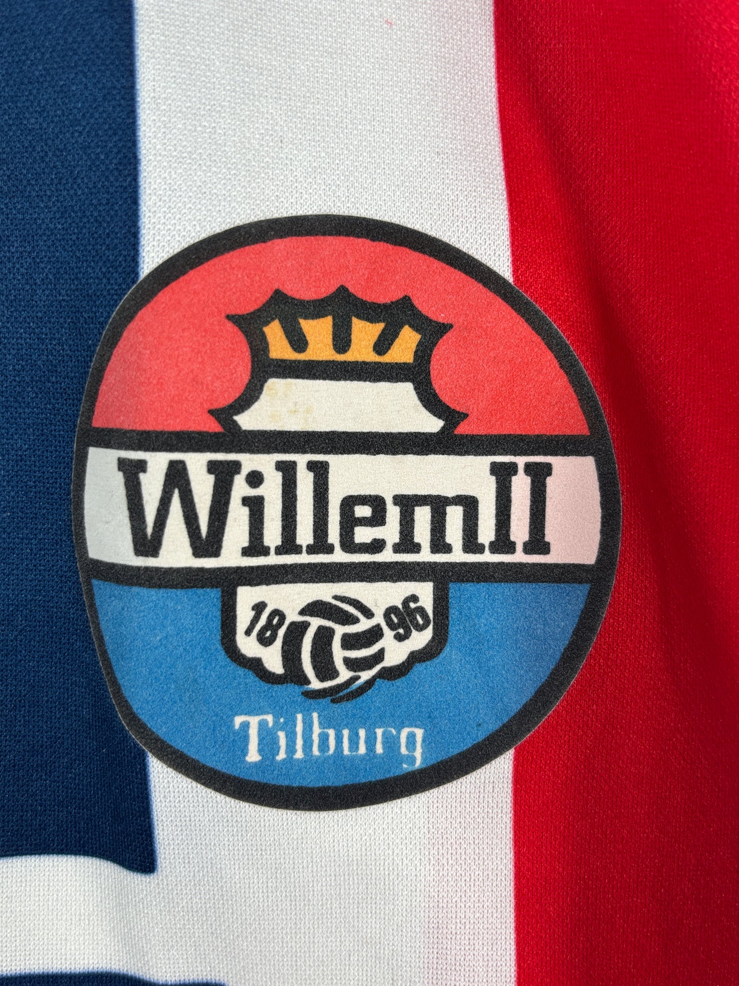 Willem II Tilburg 1994/1995 Heimtrikot  - M - #8 Meijs (Matchworn)