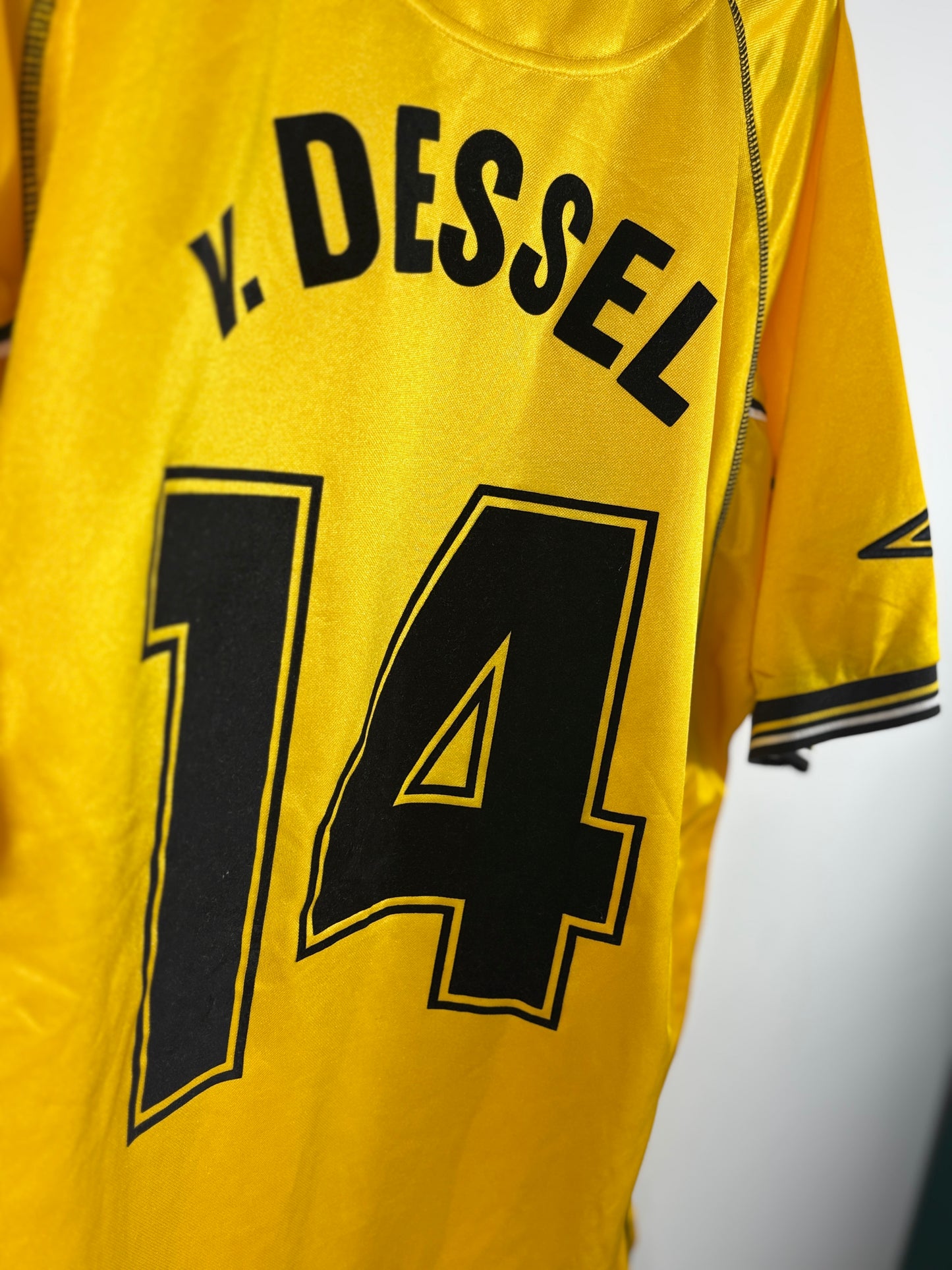 Roda JC Kerkrade 2003/2004 Heimtrikot  - XL - #14 v. Dessel (Matchworn)