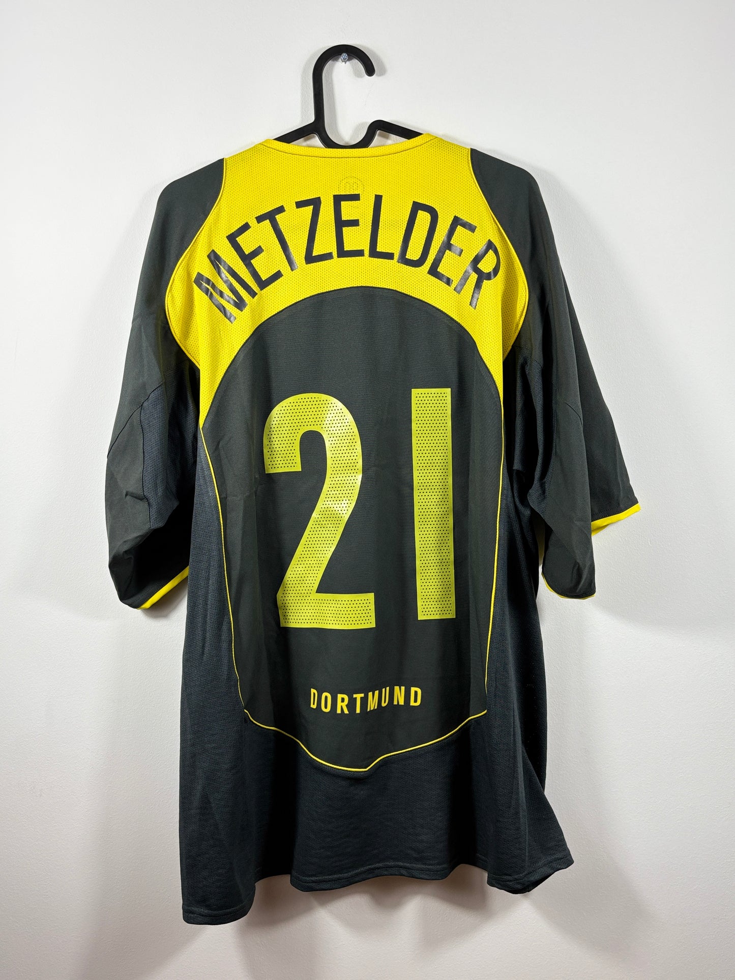 BVB Borussia Dortmund 2004/2005 Auswärtstrikot - XL - #21 Metzelder