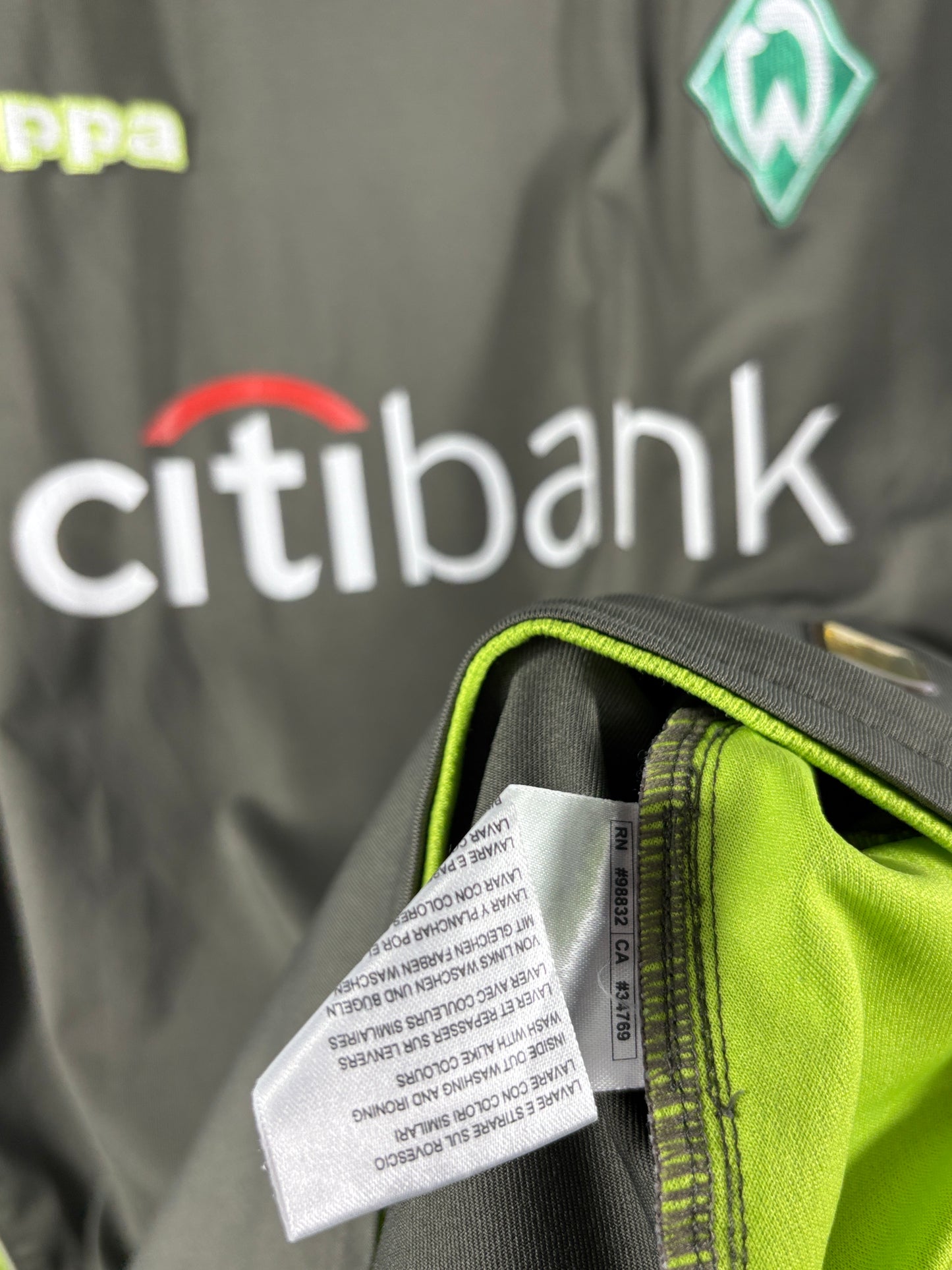 SV Werder Bremen 2007/2008 Auswärtstrikot - L