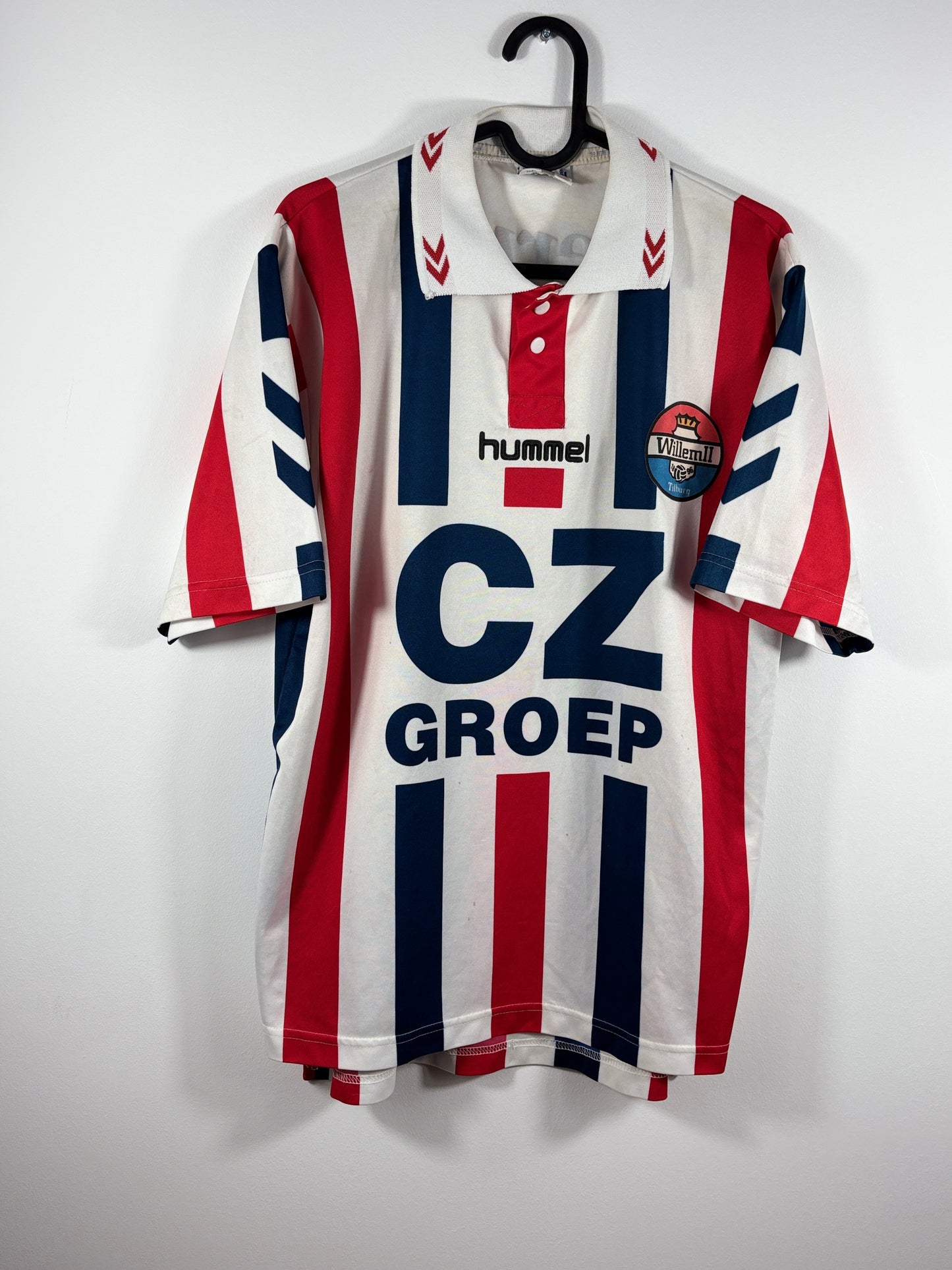 Willem II Tilburg 1994/1995 Heimtrikot  - M - #8 Meijs (Matchworn)