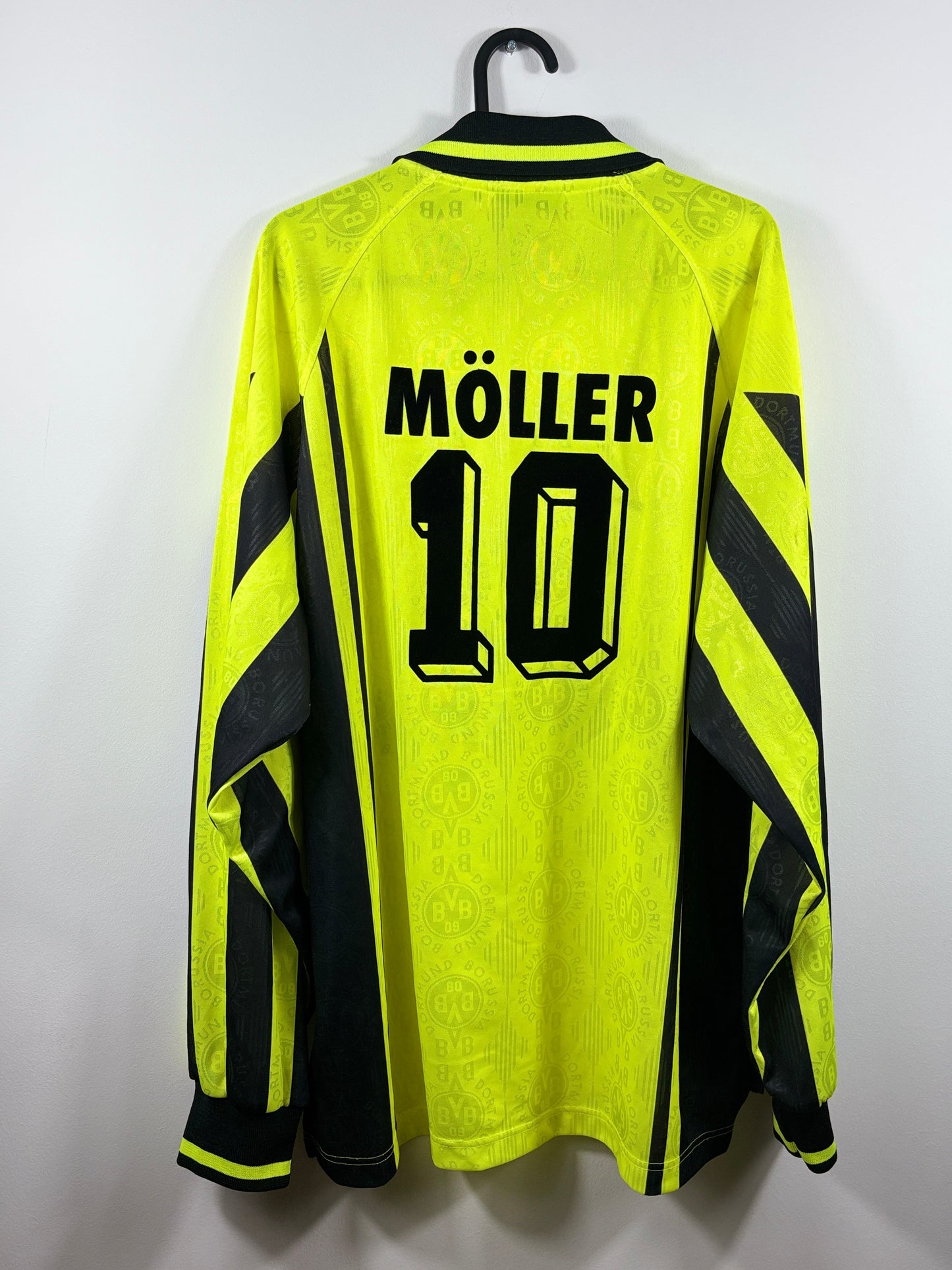 BVB Borussia Dortmund 1996/1997 Heimtrikot - XL - #10 Möller
