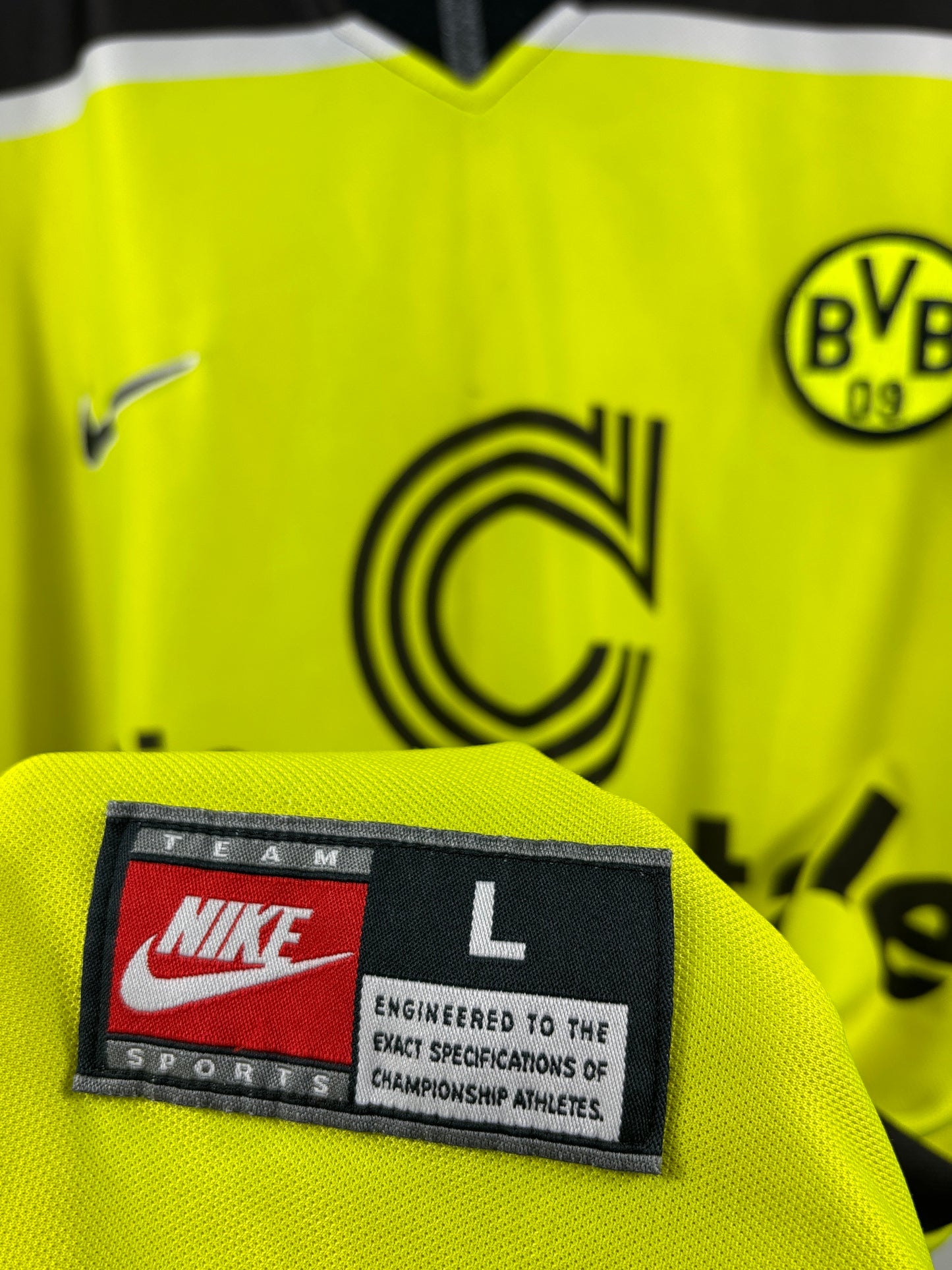 BVB Borussia Dortmund 1997/1998 Heimtrikot - L