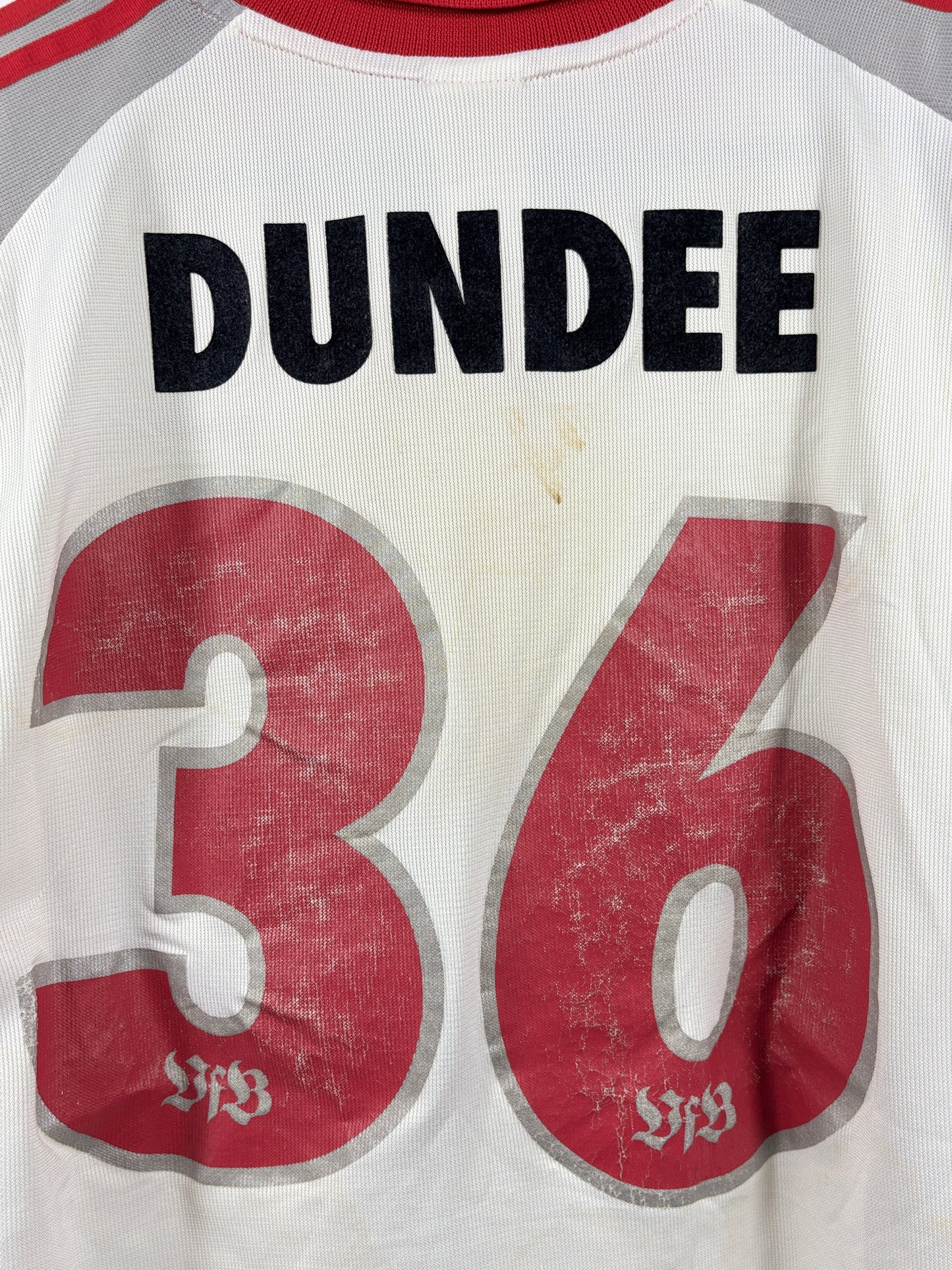 VfB Stuttgart 2000/2001 Heimtrikot - XXL - #36 Dundee