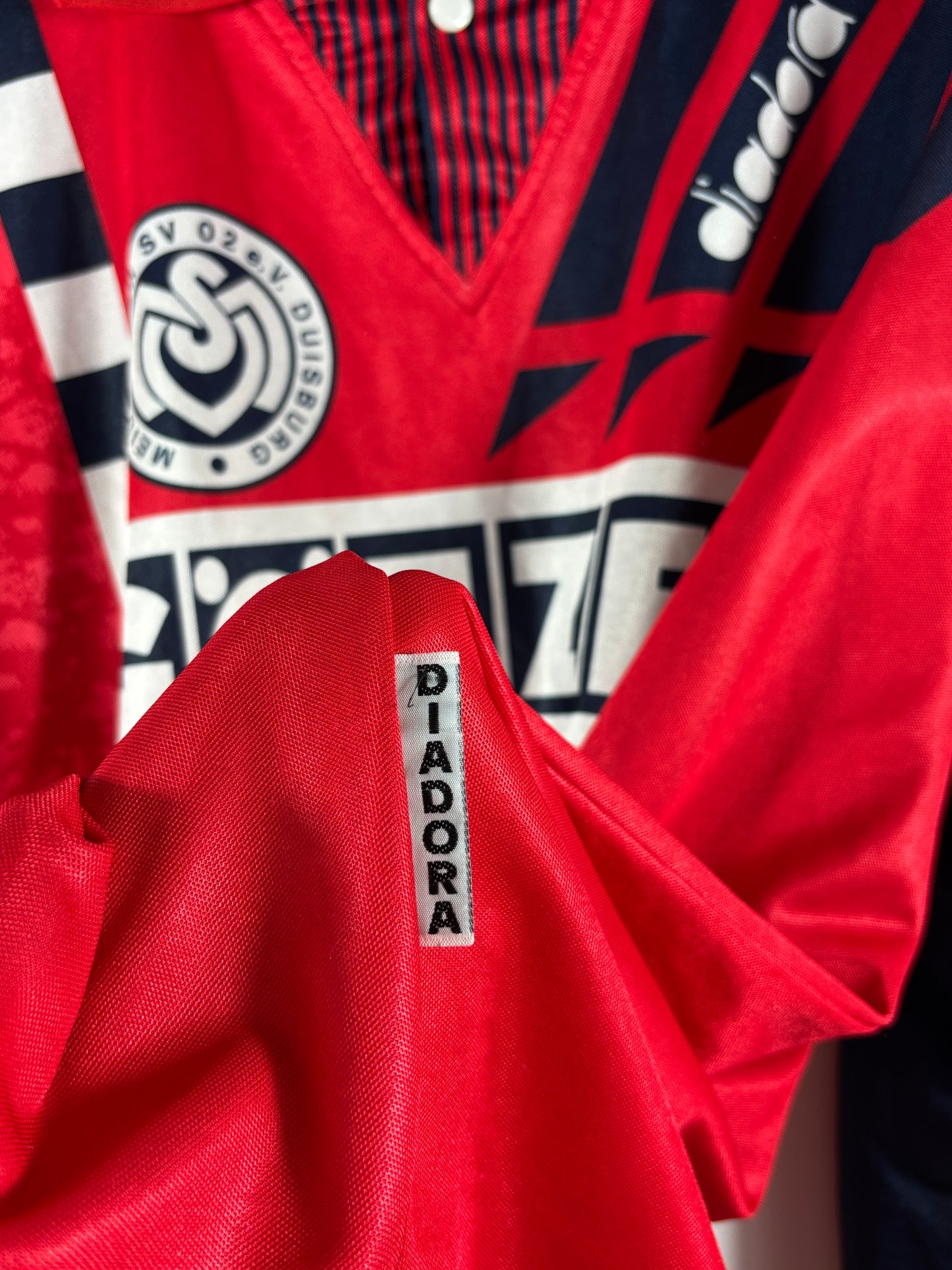 MSV Duisburg 1995/1996 Auswärtstrikot Langarm – XXL - #20