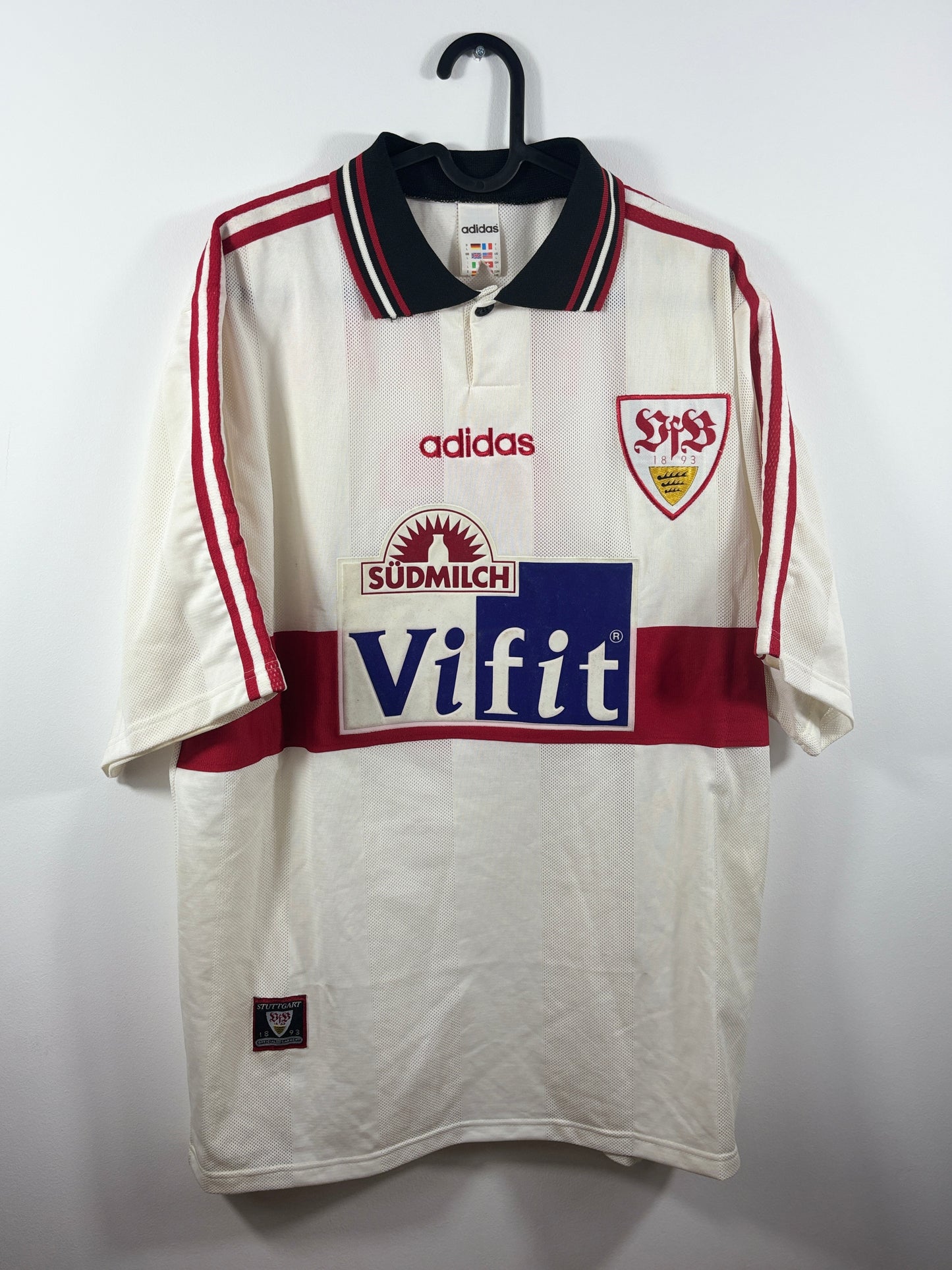VfB Stuttgart 1996/1997 Heimtrikot - L - #5 Verlaat