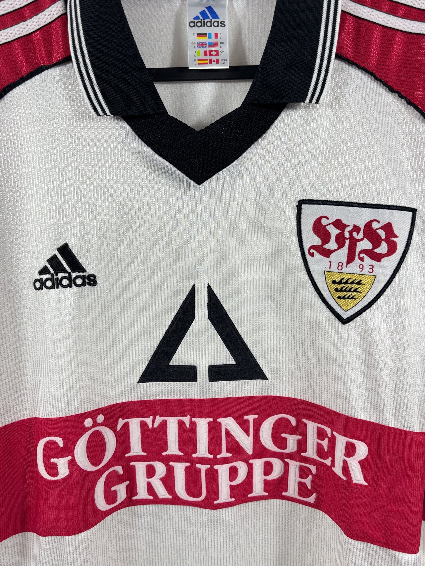 VfB Stuttgart 1997/1998/1999 Heimtrikot - L