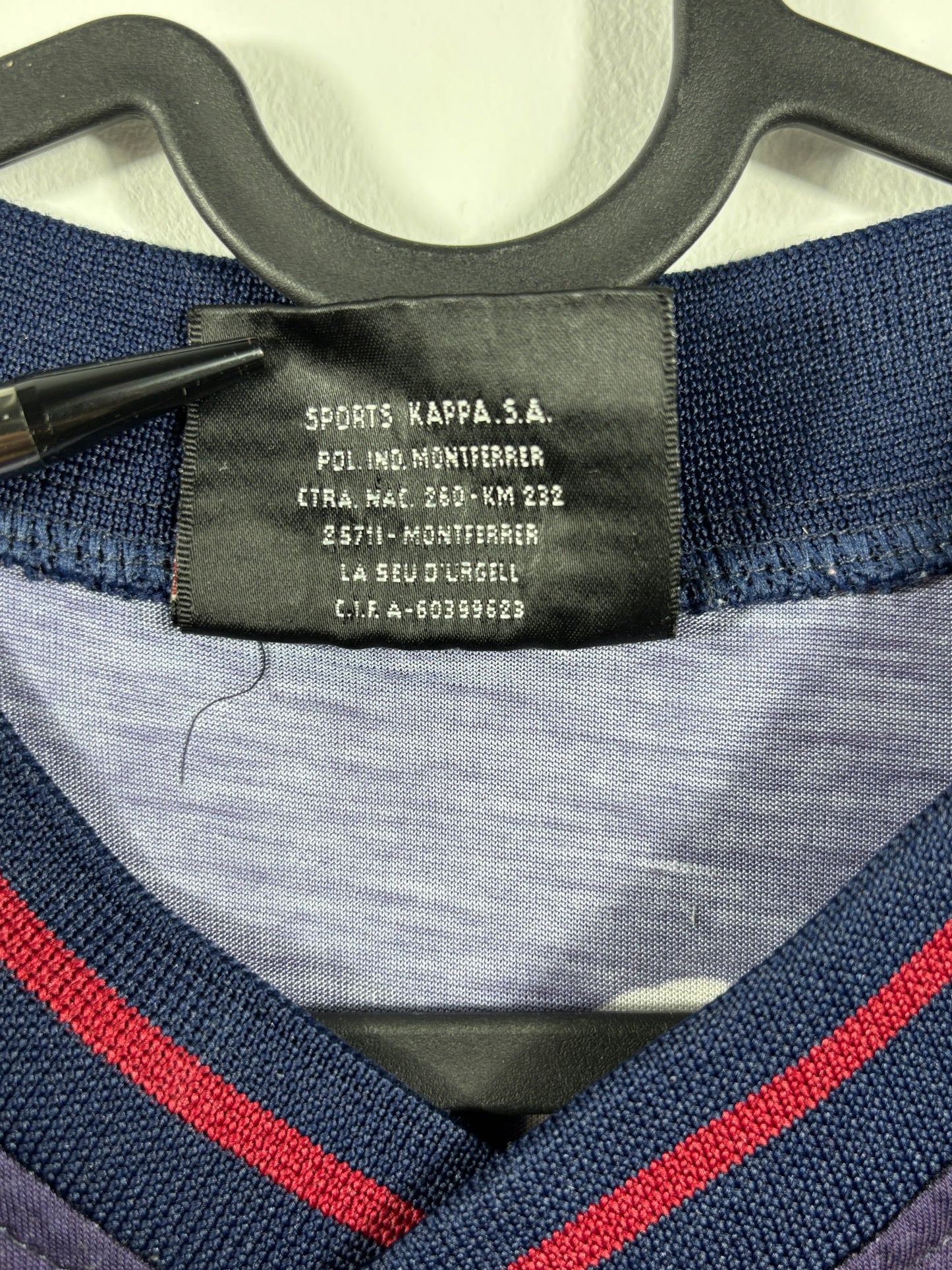 FC Barcelona 1997/1998 Original Trainingstrikot – L