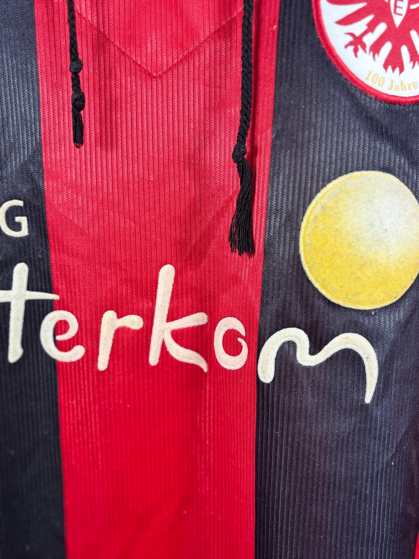 Eintracht Frankfurt 1999/2000 Jubiläumstrikot 100 Jahre - L - (beschädigt)