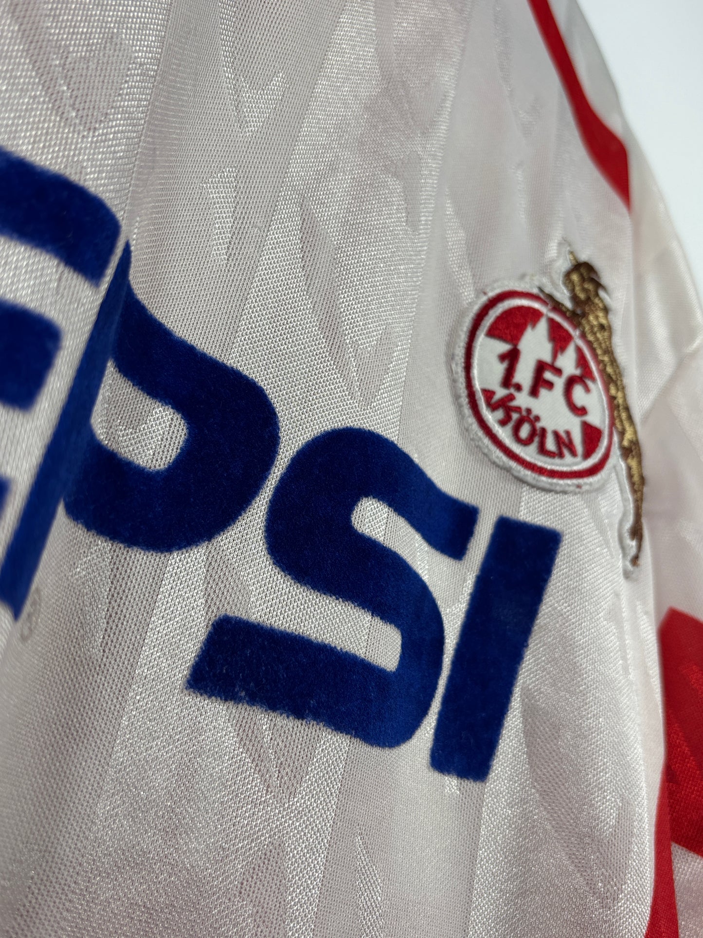 1. FC Köln 1993/1994 Heimtrikot Pepsi – XL - #14 (Matchworn)