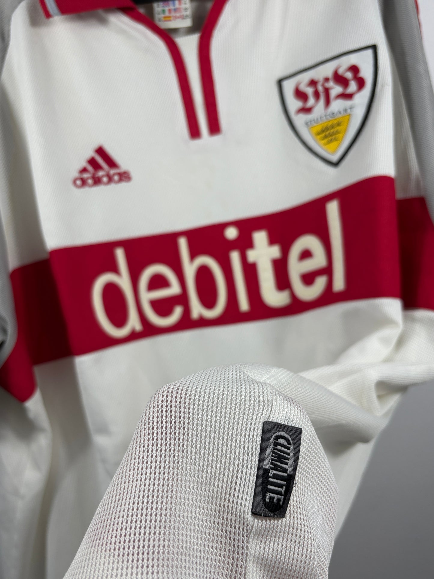 VfB Stuttgart 2000/2001 Heimtrikot - XXL - #36 Dundee