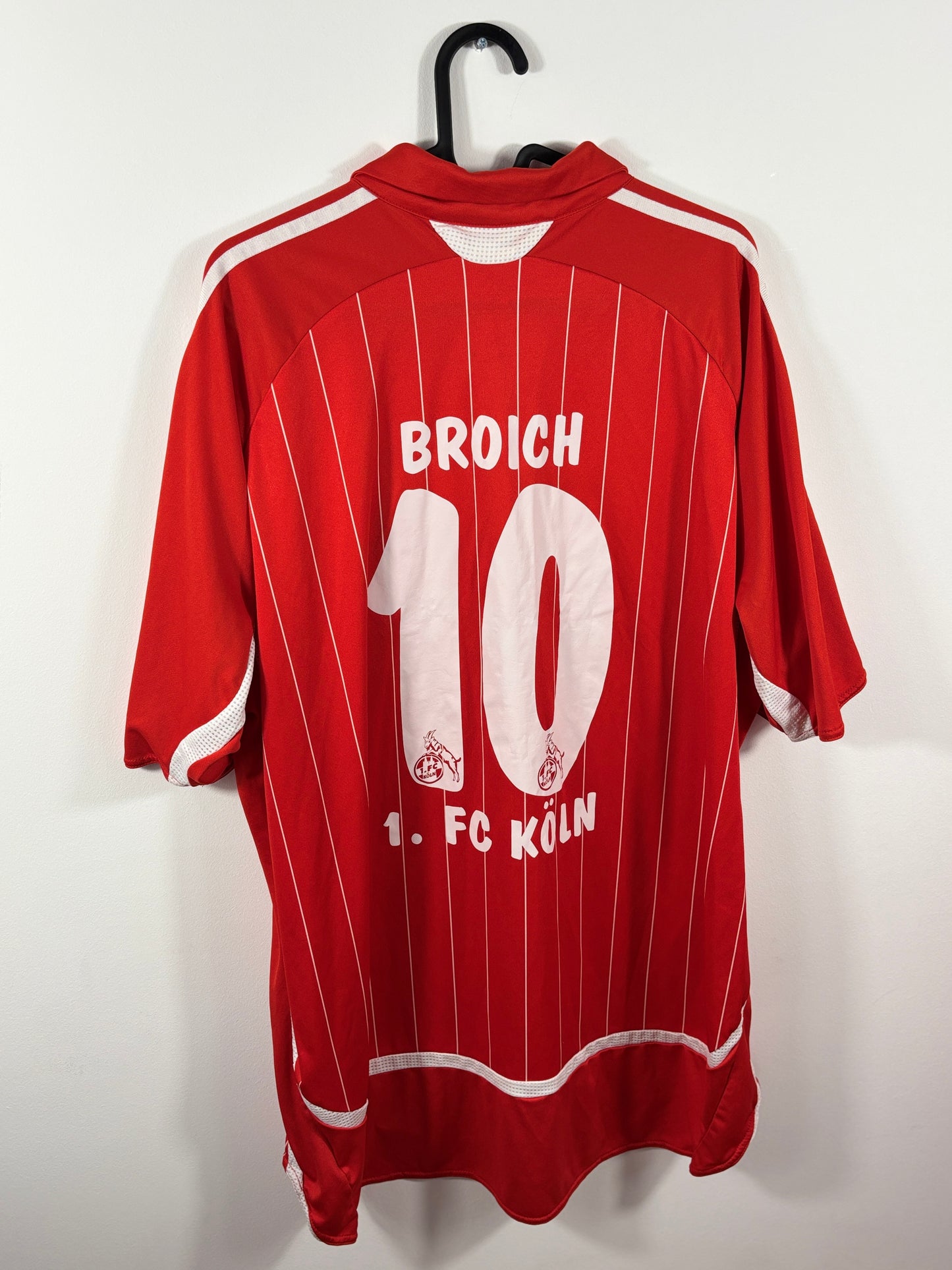 1. FC Köln 2007/2008 Heimtrikot Rewe – XL - #10 Broich