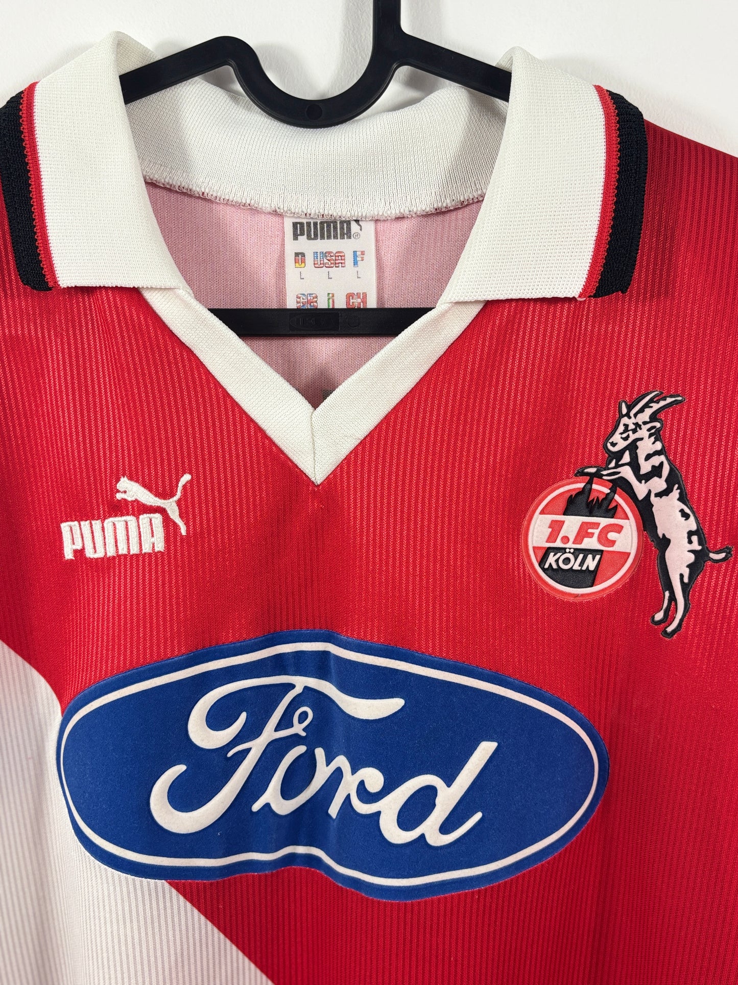 1. FC Köln 1997/1998 Jubiläumstrikot Ford – L