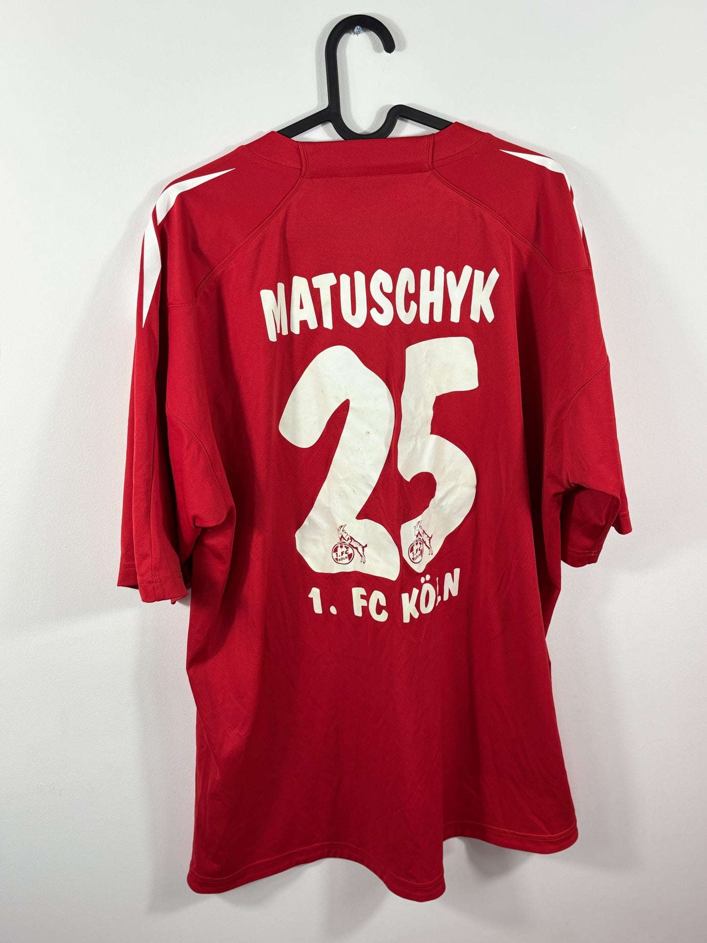1. FC Köln 2008/2009 Heimtrikot Rewe – XL - #25 Matuschyk