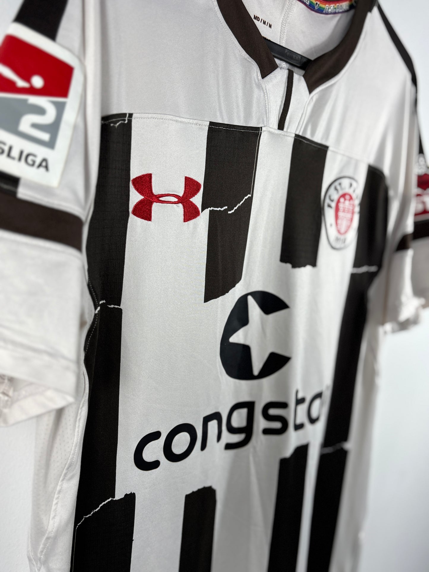 FC Sankt Pauli 2018/2019 Heimtrikot - M - #22 Sahin (Matchworn mit Zertifikat)