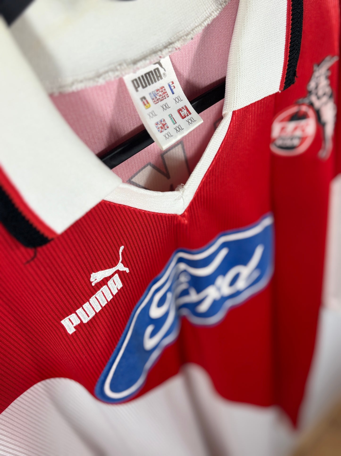 1. FC Köln 1997/1998 Jubiläumstrikot Ford – XXL