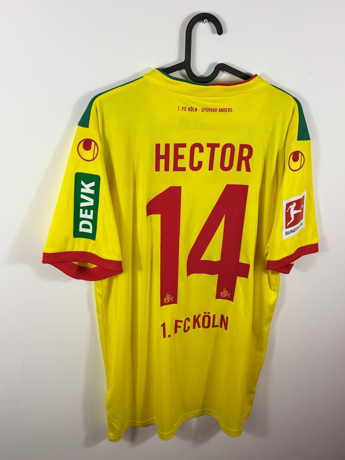 1. FC Köln 2020/2021 Ausweichtrikot Rewe – XL - #14 Hector