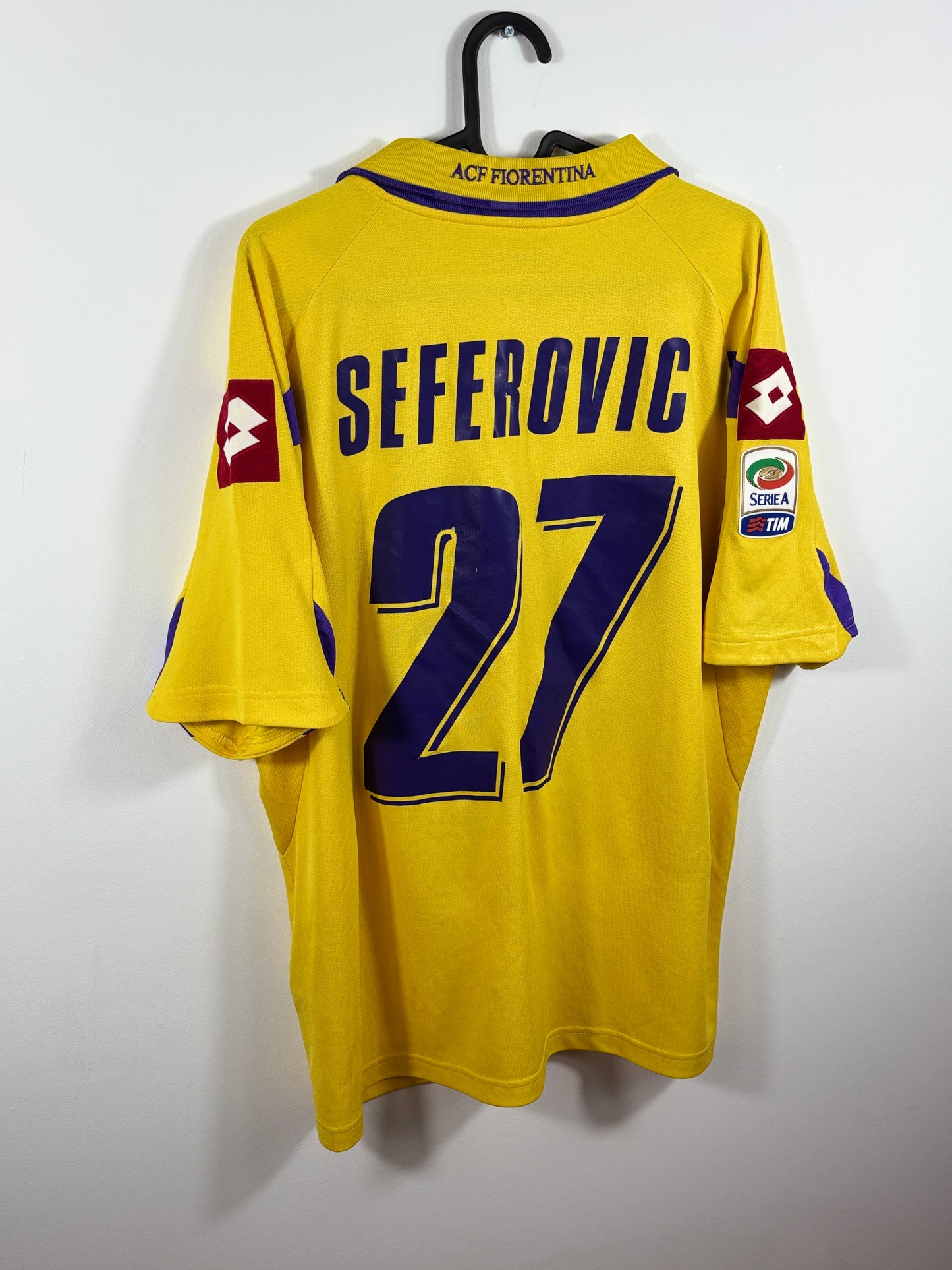 ACF Fiorentina 2010/2011 Ausweichtrikot – XL - #27 Seferovic (signiert)
