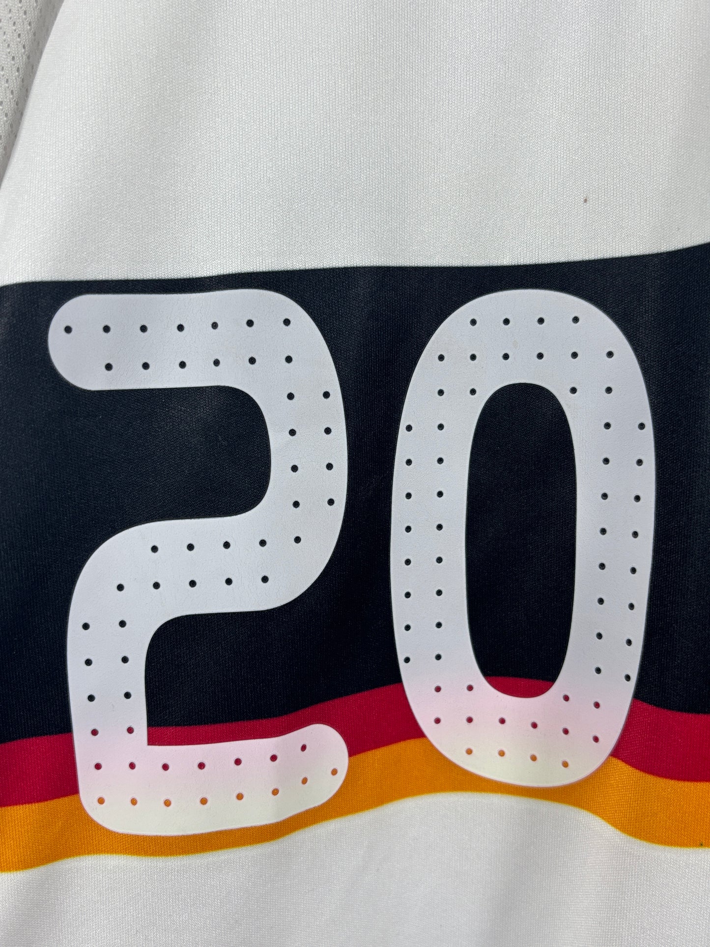 Deutschland DFB 2008 Heimtrikot – XL - #20 Podolski (signiert)