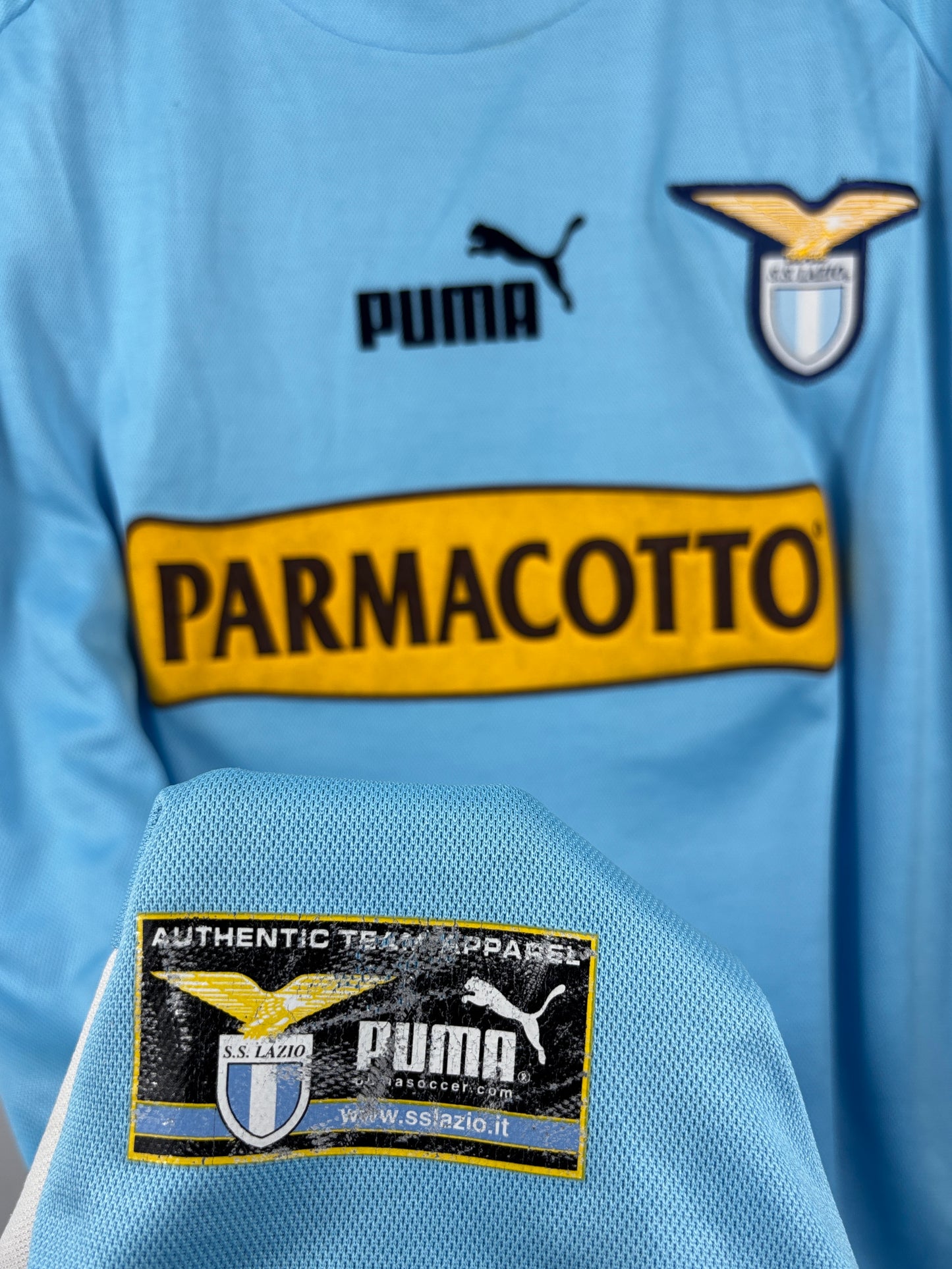 Lazio Rom 2003/2004 Heimtrikot – XL