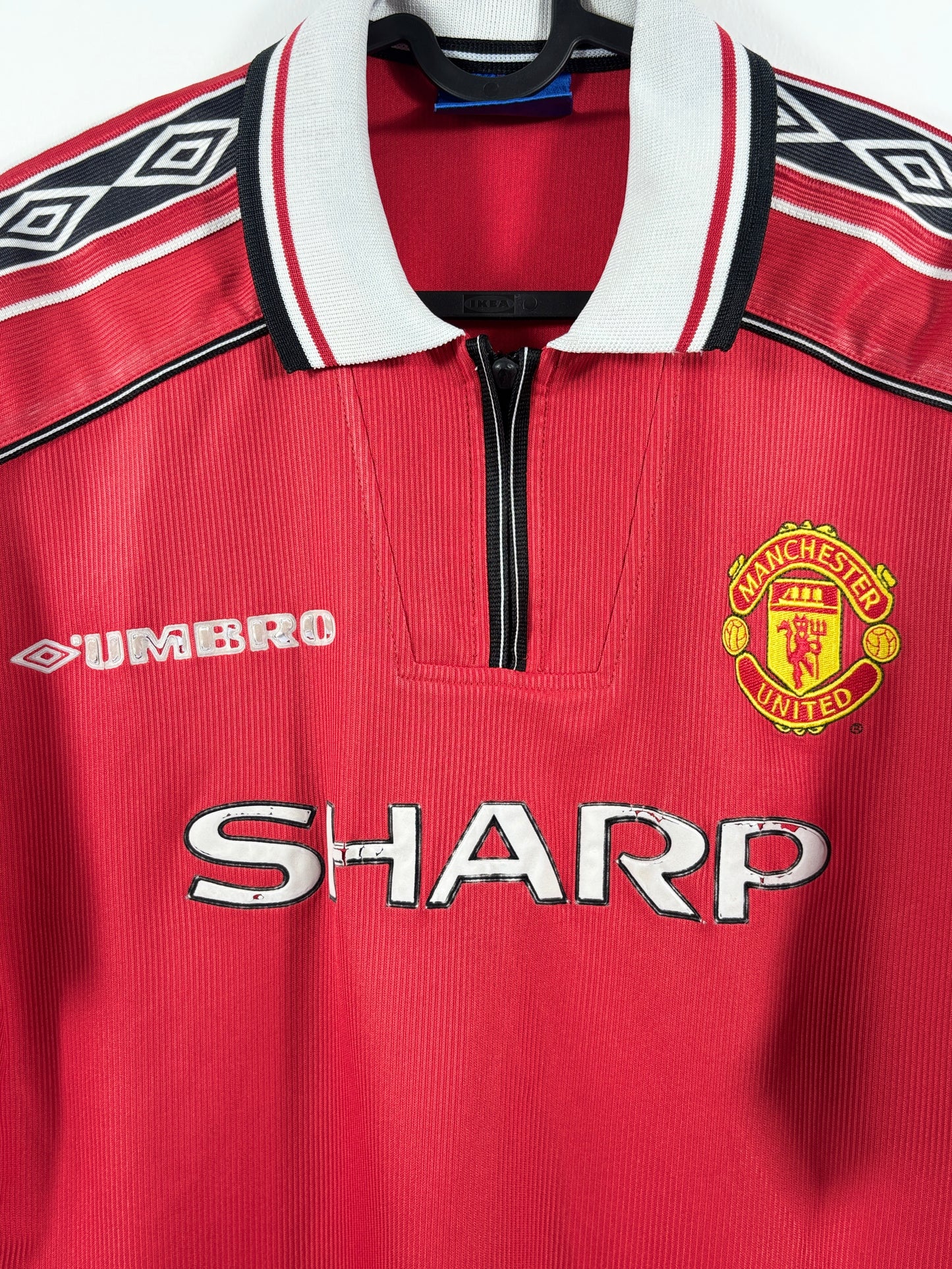 Manchester United 1998/1999/2000 Heimtrikot - M